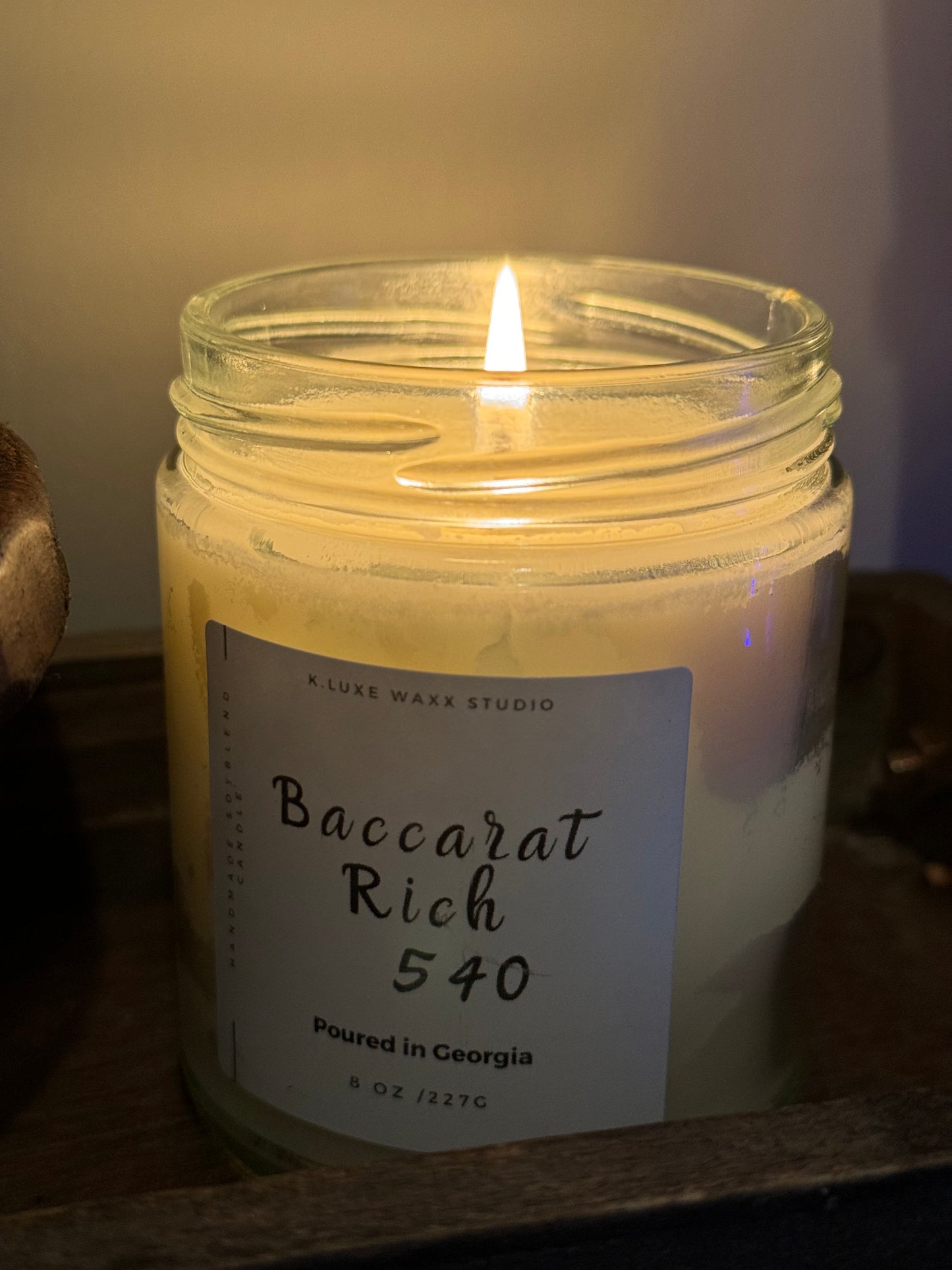 Baccarat Rich 540 Jar Candle-8 oz