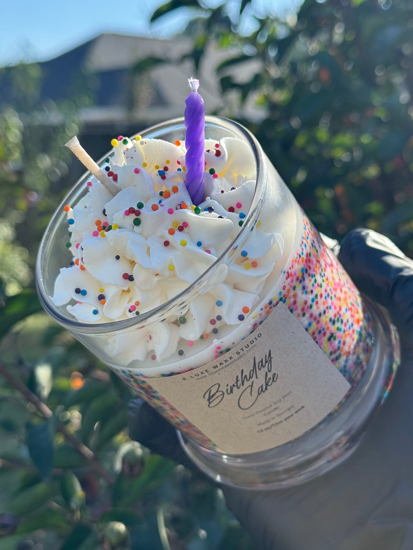 Birthday Cake Scented Candle