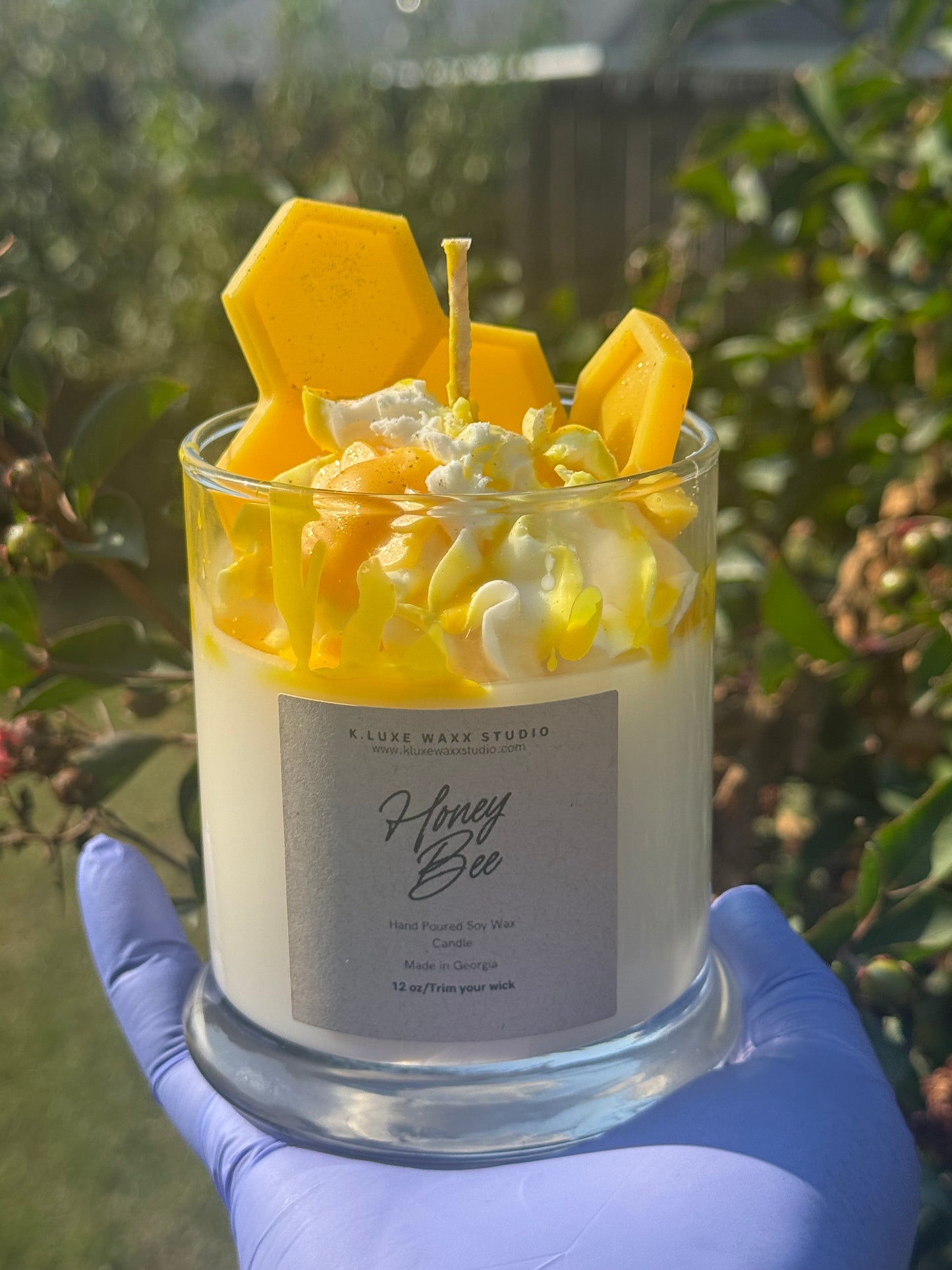 Honey Bee Scented Candle