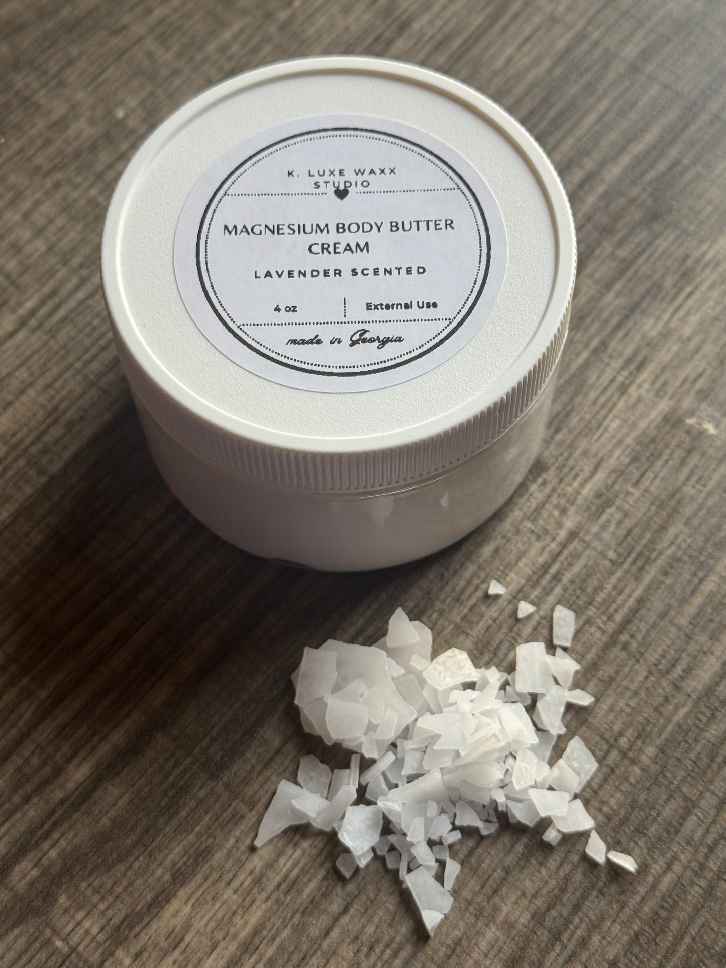 Magnesium Body Butter Cream