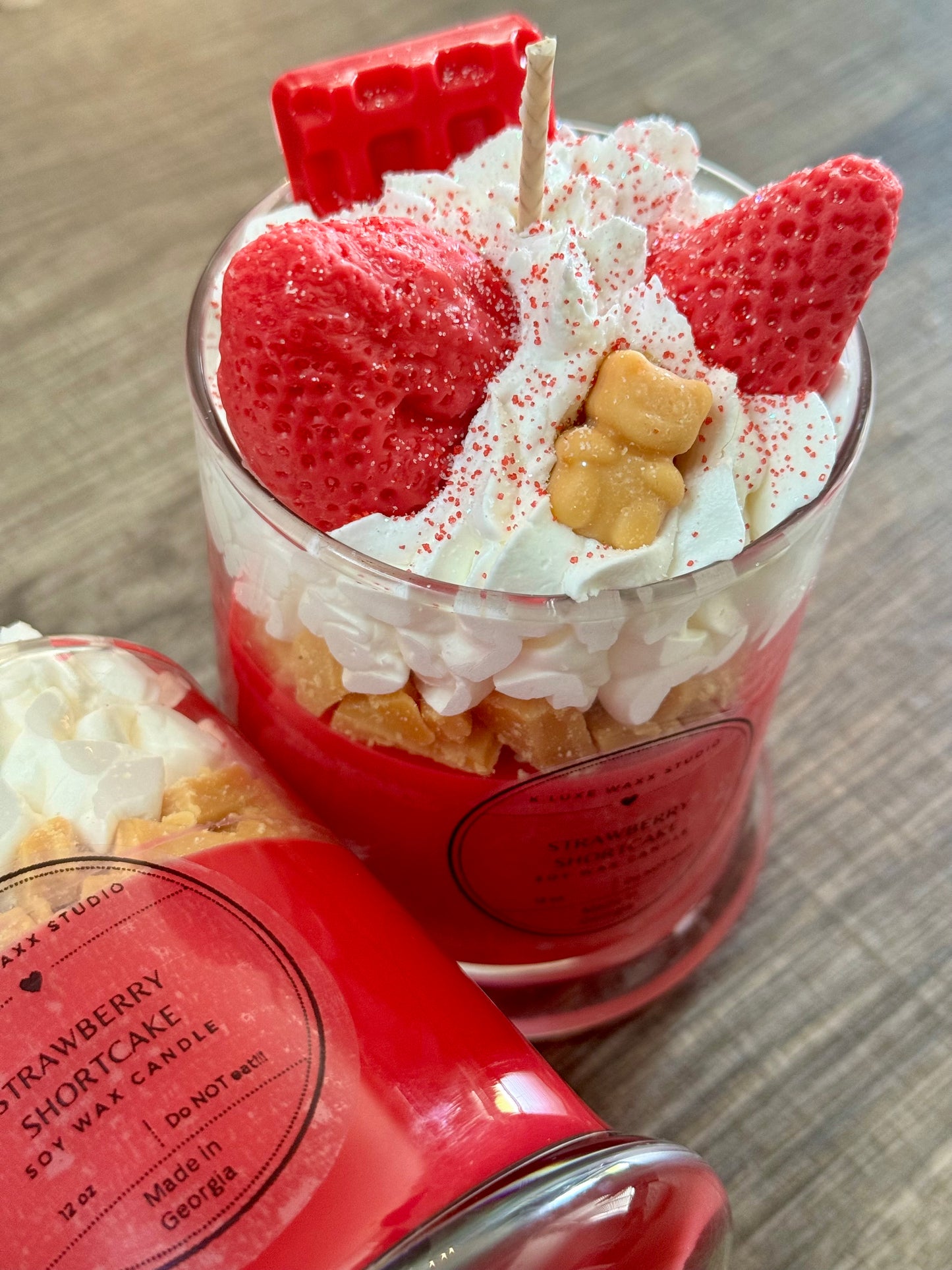 Strawberry Shortcake Scented Candle