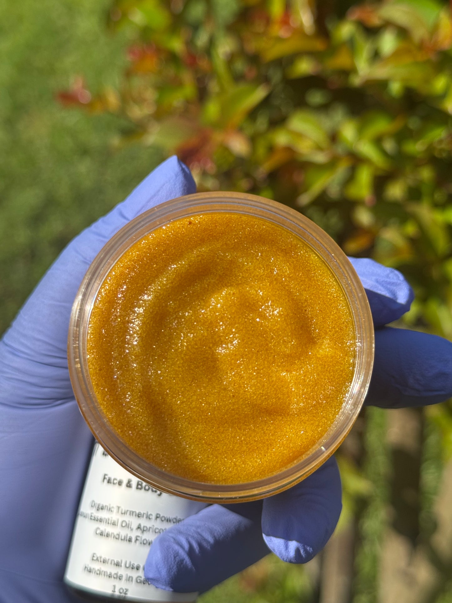 Turmeric & Lemon Facial & Body Sugar Scrub
