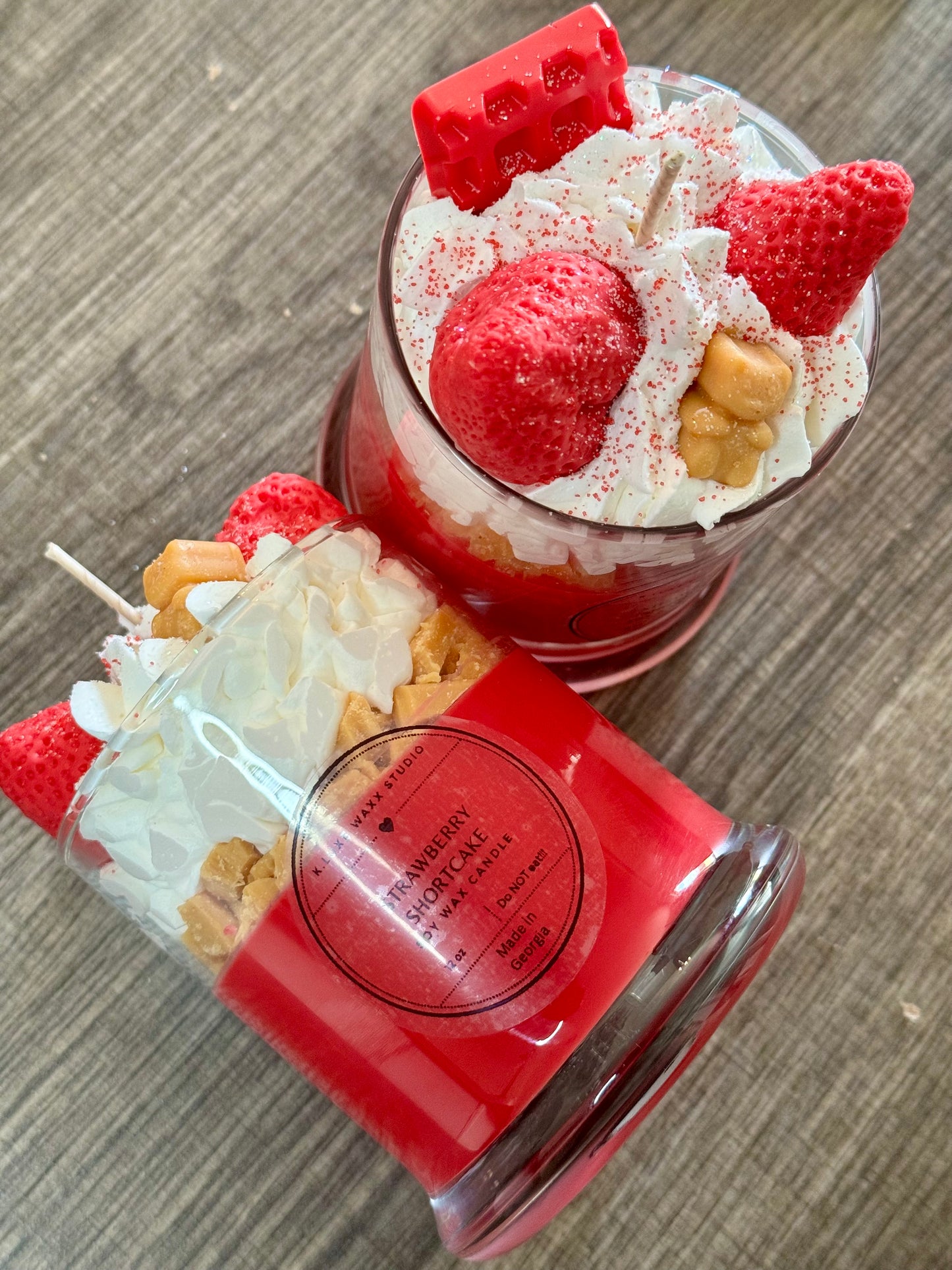 Strawberry Shortcake Scented Candle