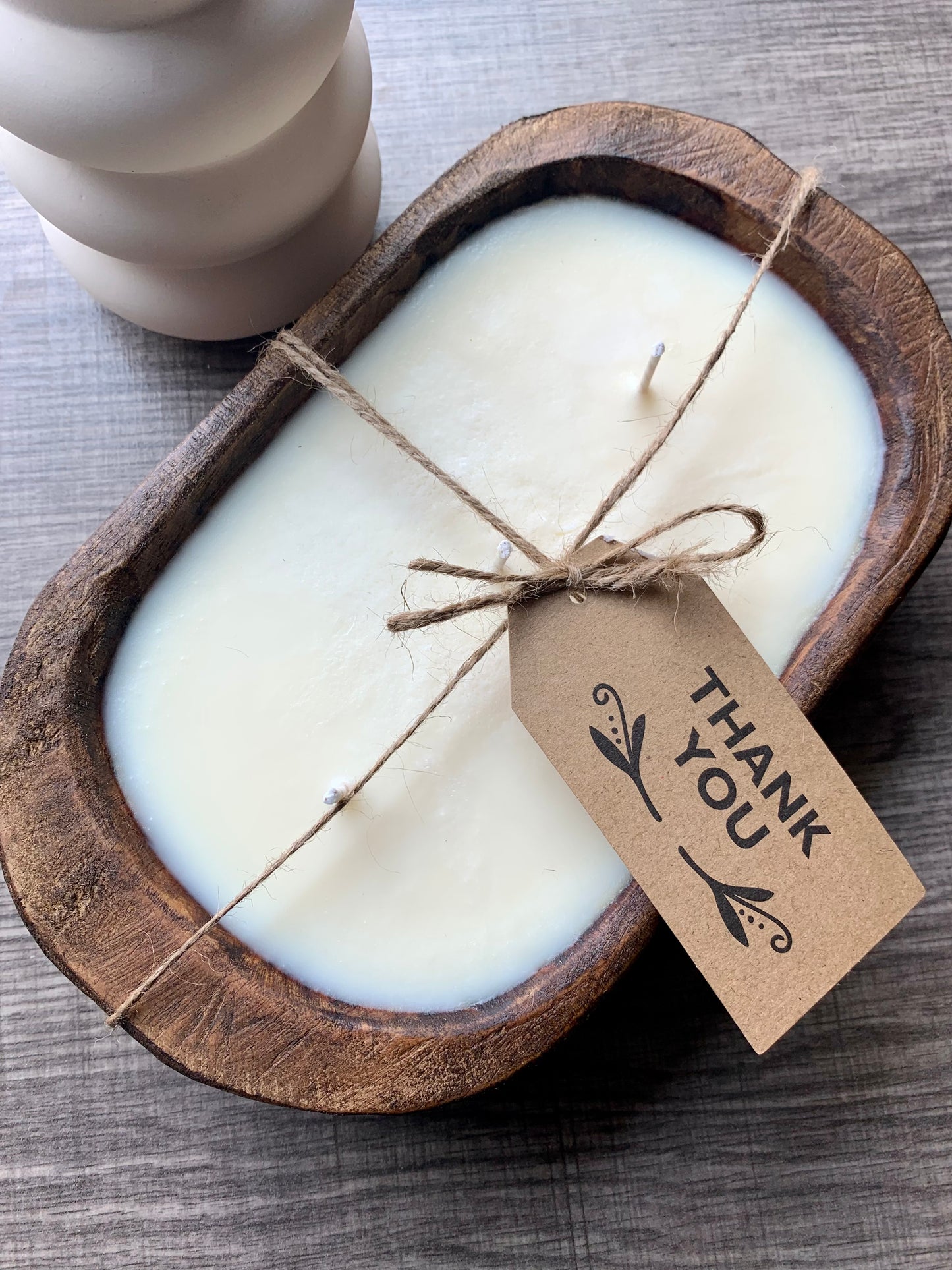 Dough Bowl Candles