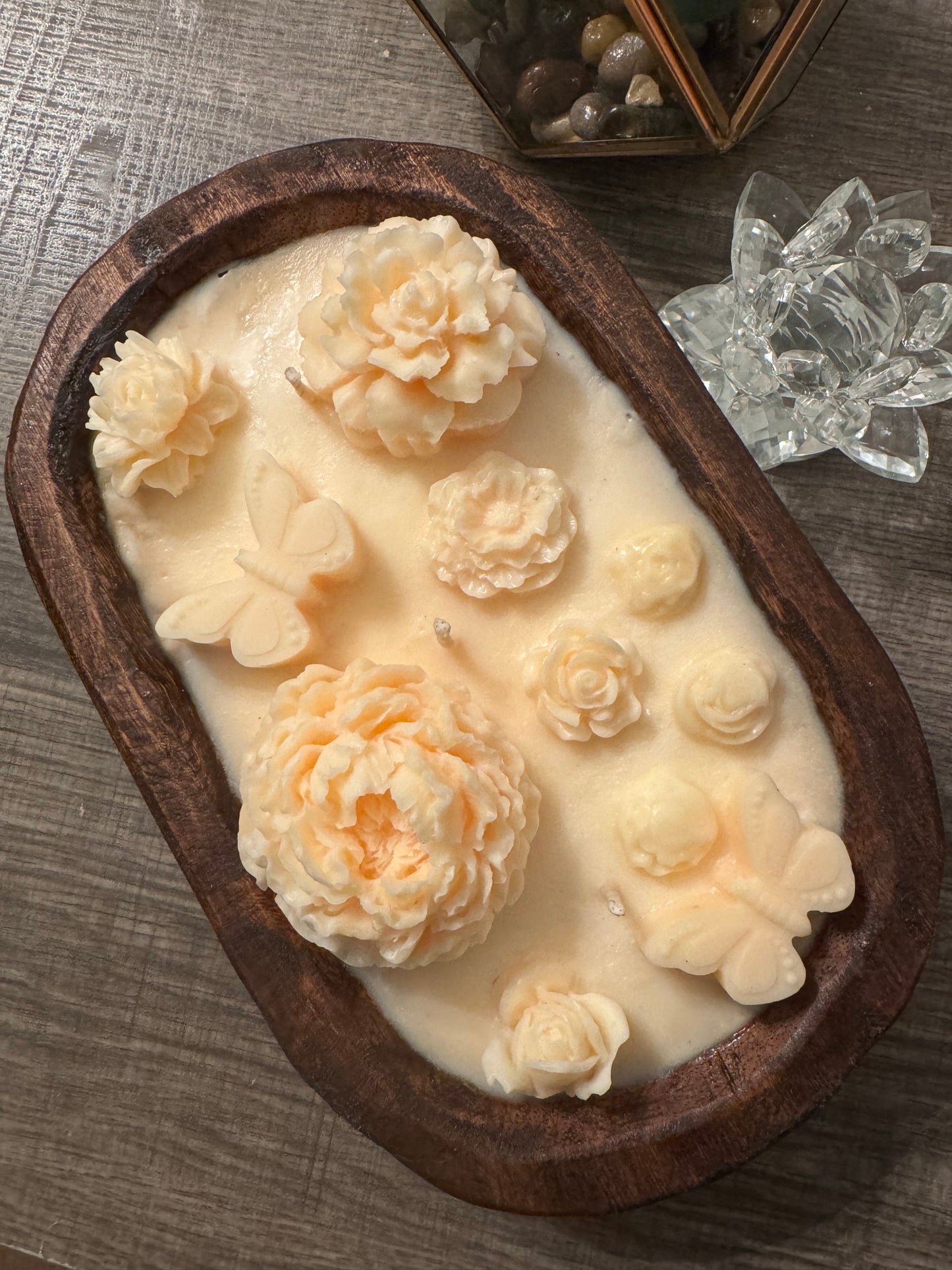 Beauty Botanical Flower Candle