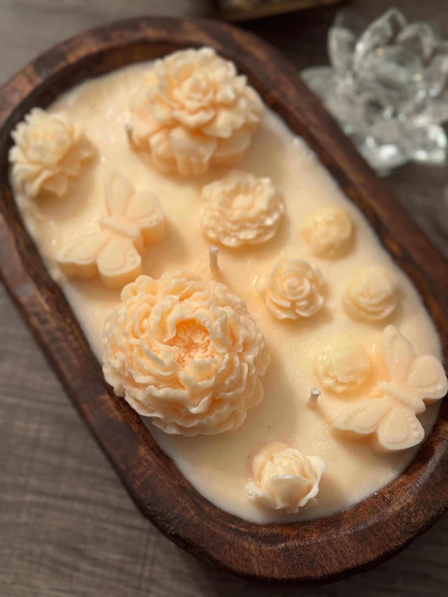 Beauty Botanical Flower Candle