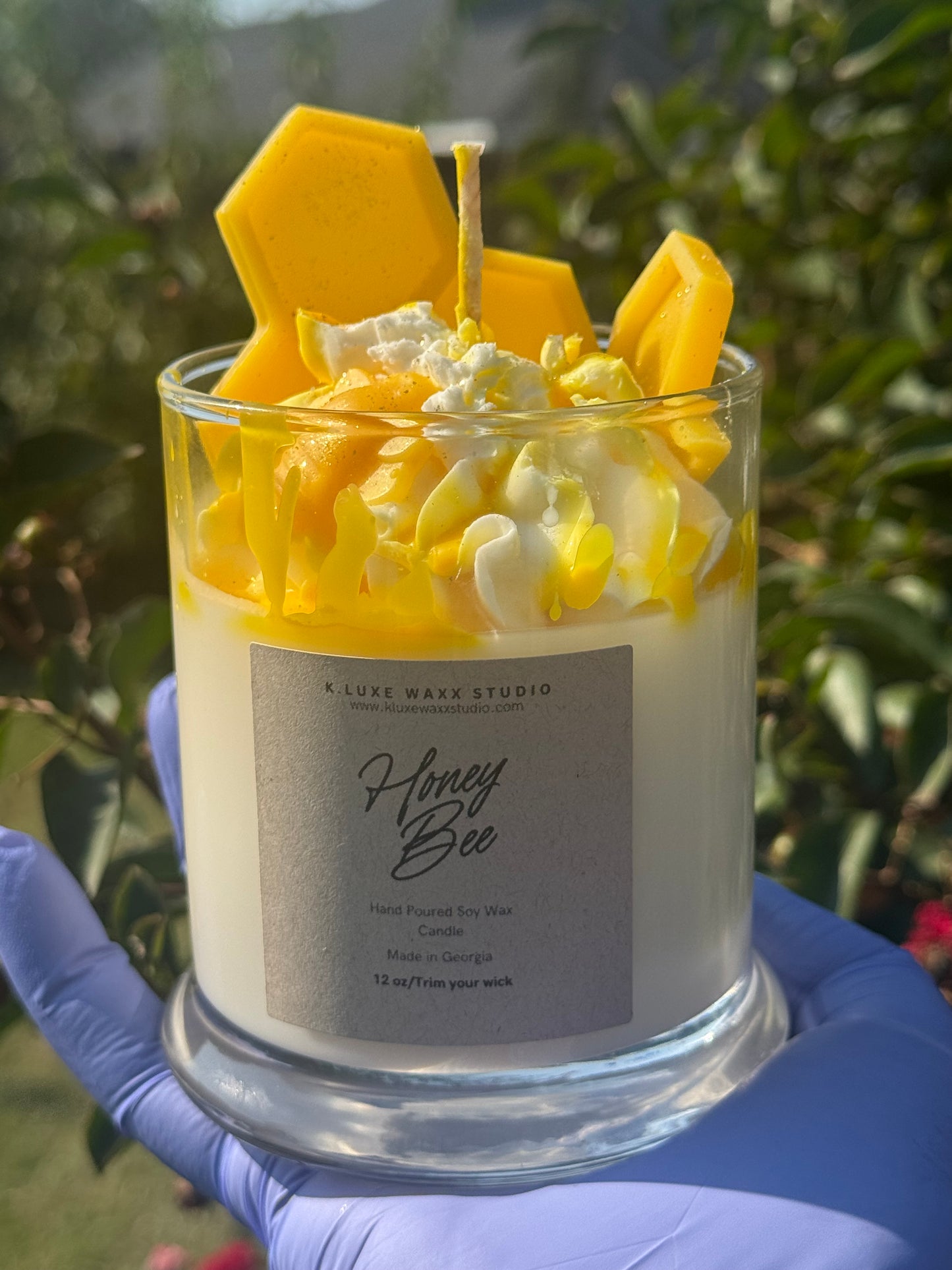 Honey Bee Scented Candle