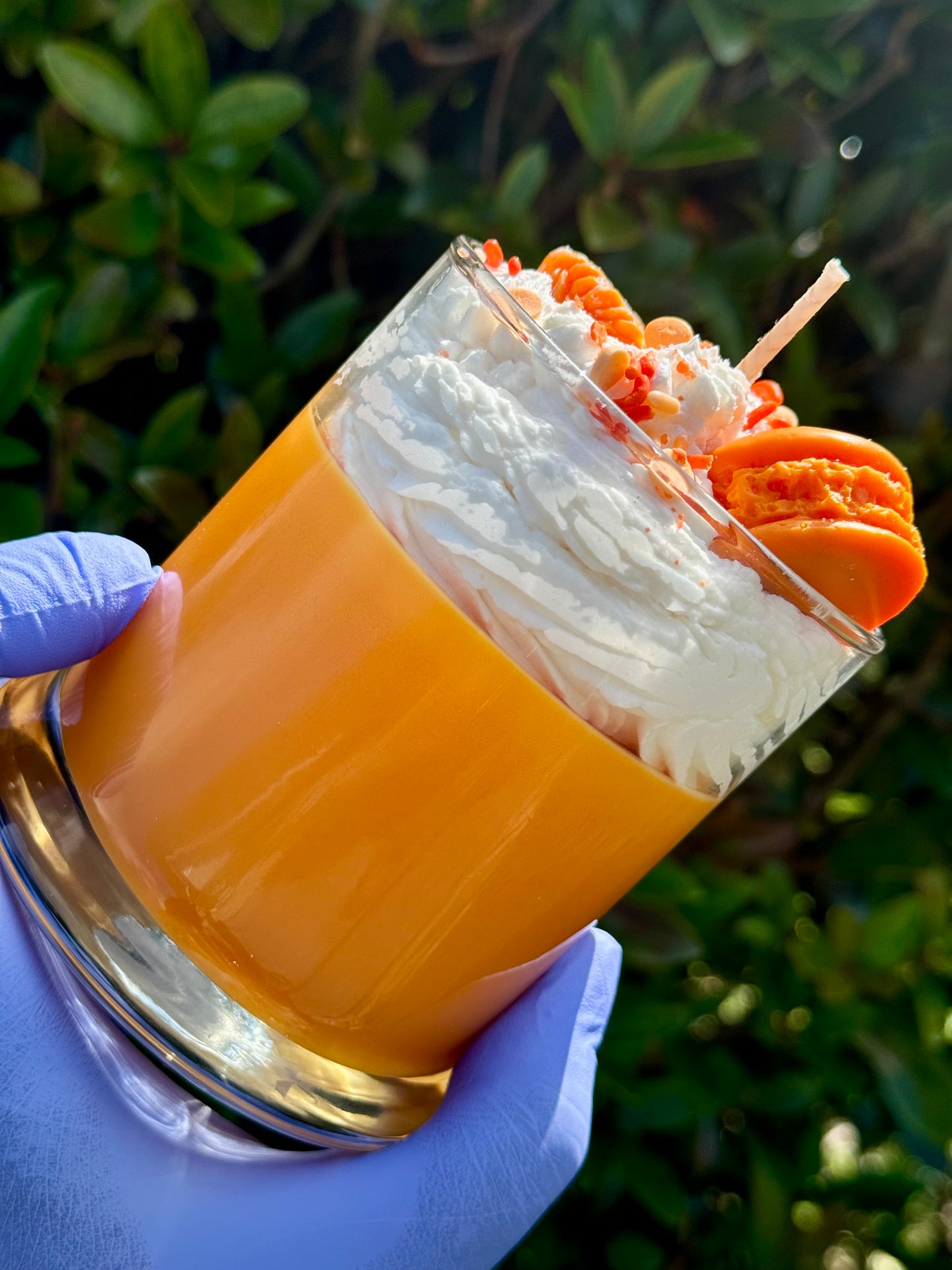 Sweet Mandarin Macaron Scented Candle