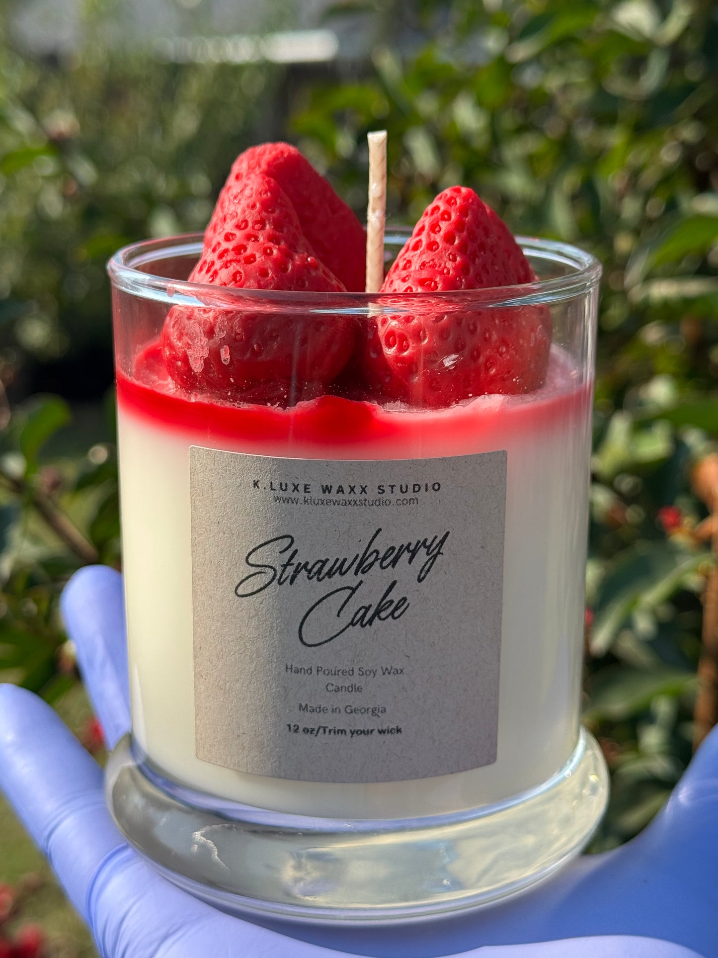 Strawberry Cake Scented Candle