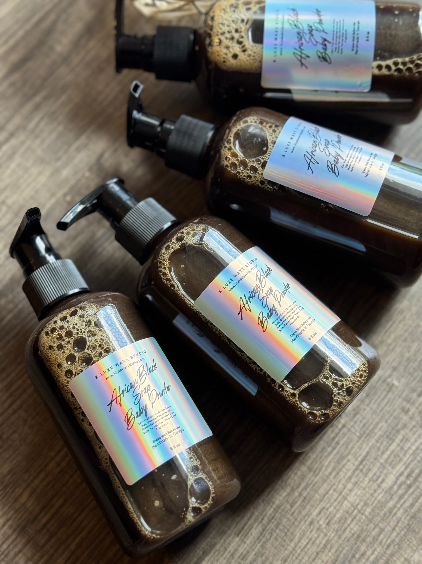 Liquid African Black Soap