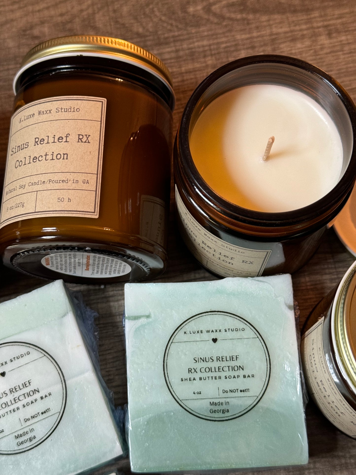 Sinus Relief Jar Candle-8 oz