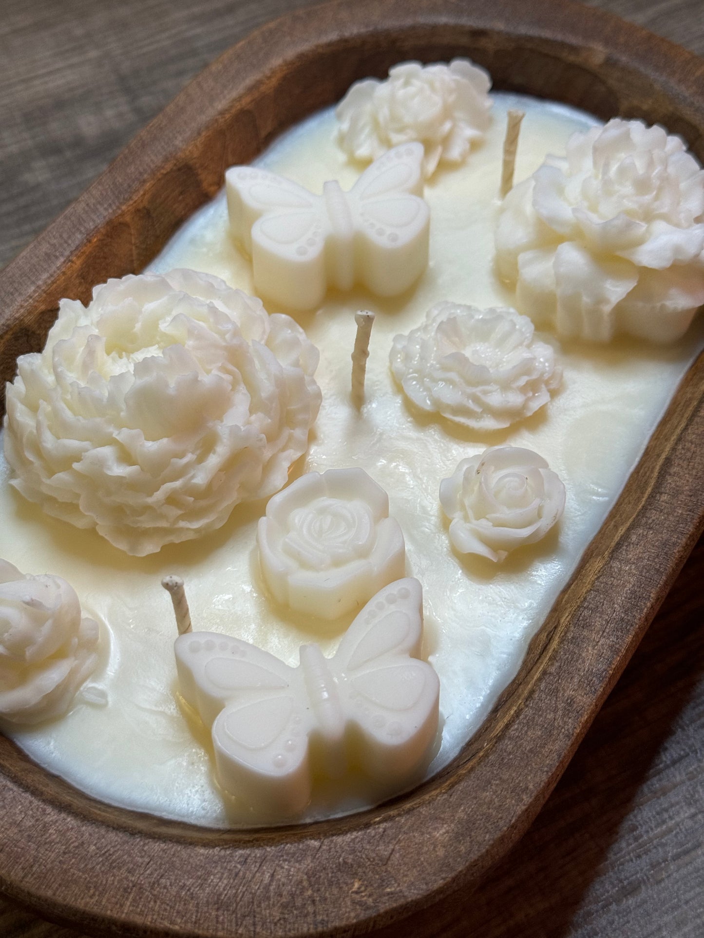 Beauty Botanical Flower Candle