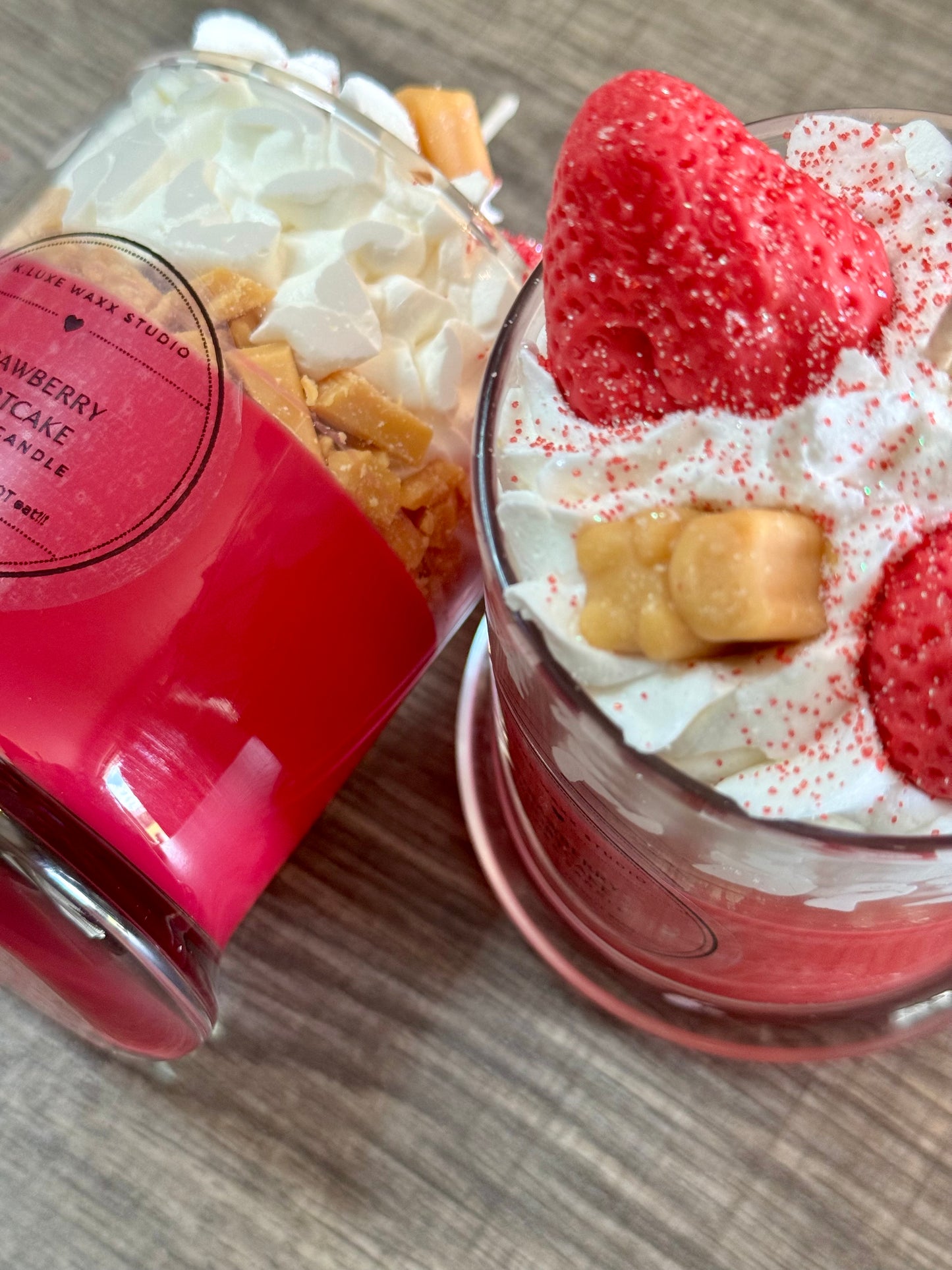 Strawberry Shortcake Scented Candle
