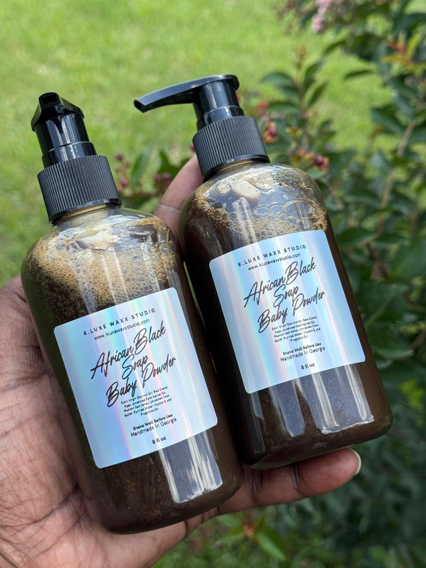 Liquid African Black Soap