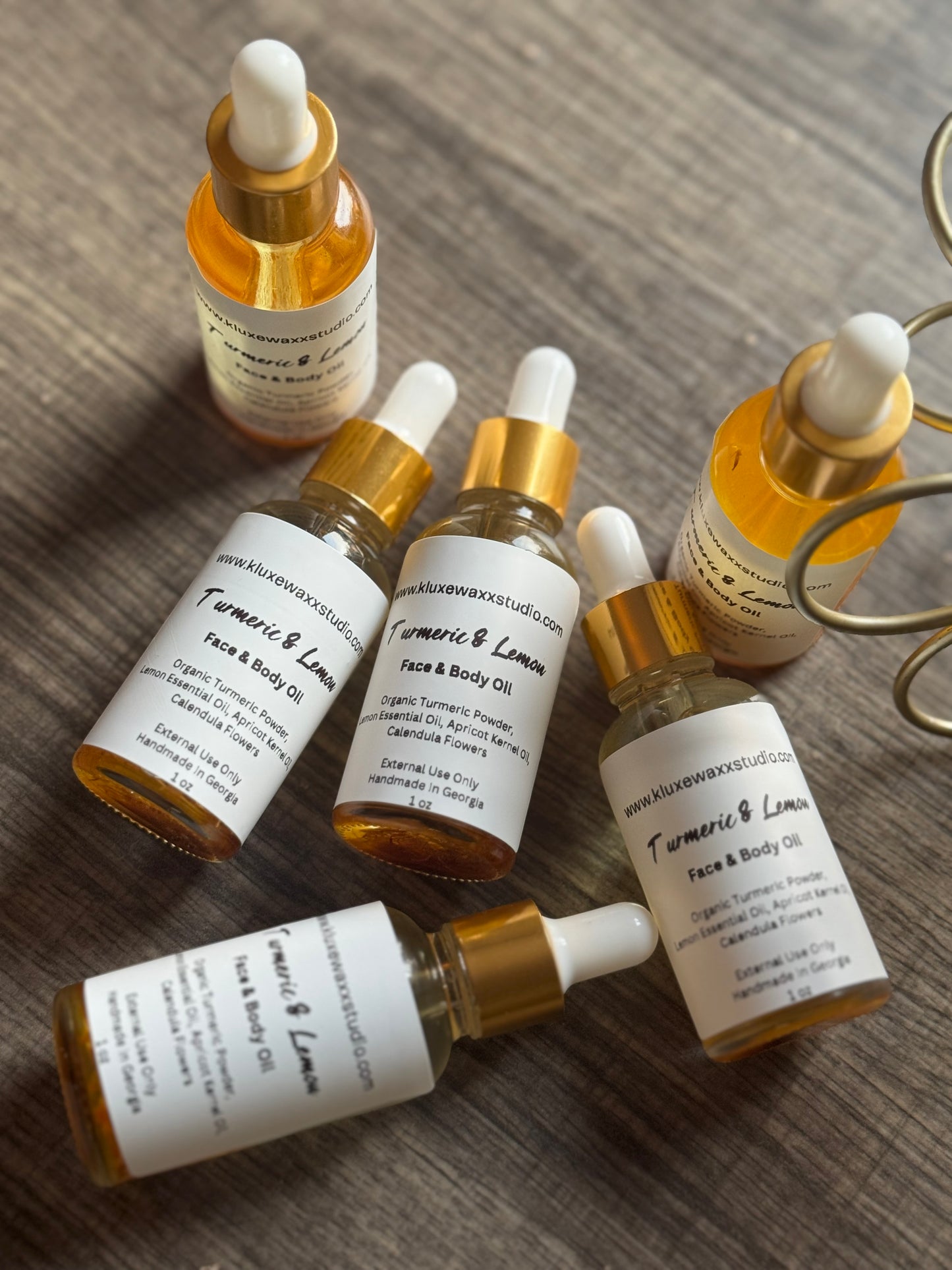 Turmeric & Lemon Facial & Body Oil
