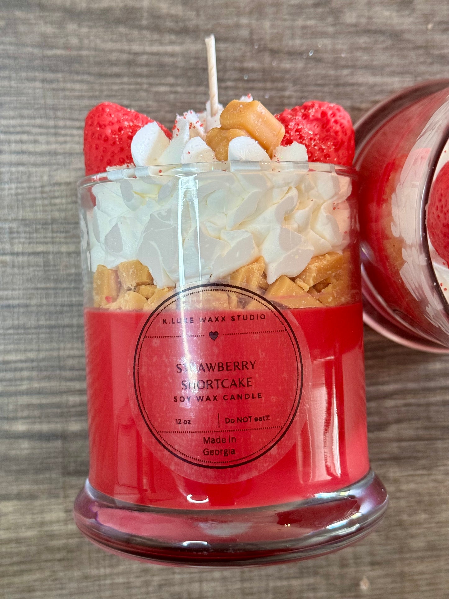 Strawberry Shortcake Scented Candle