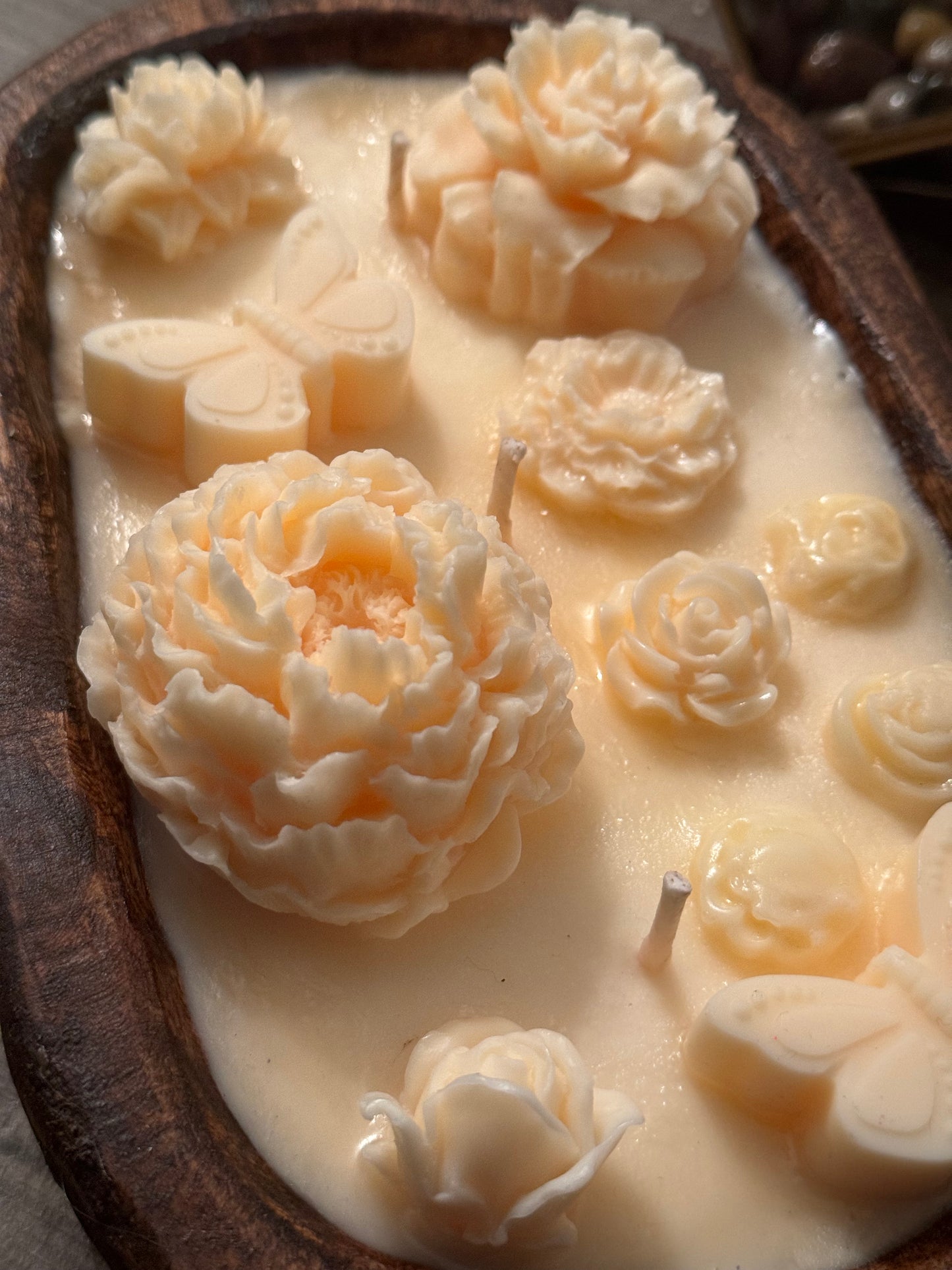 Beauty Botanical Flower Candle