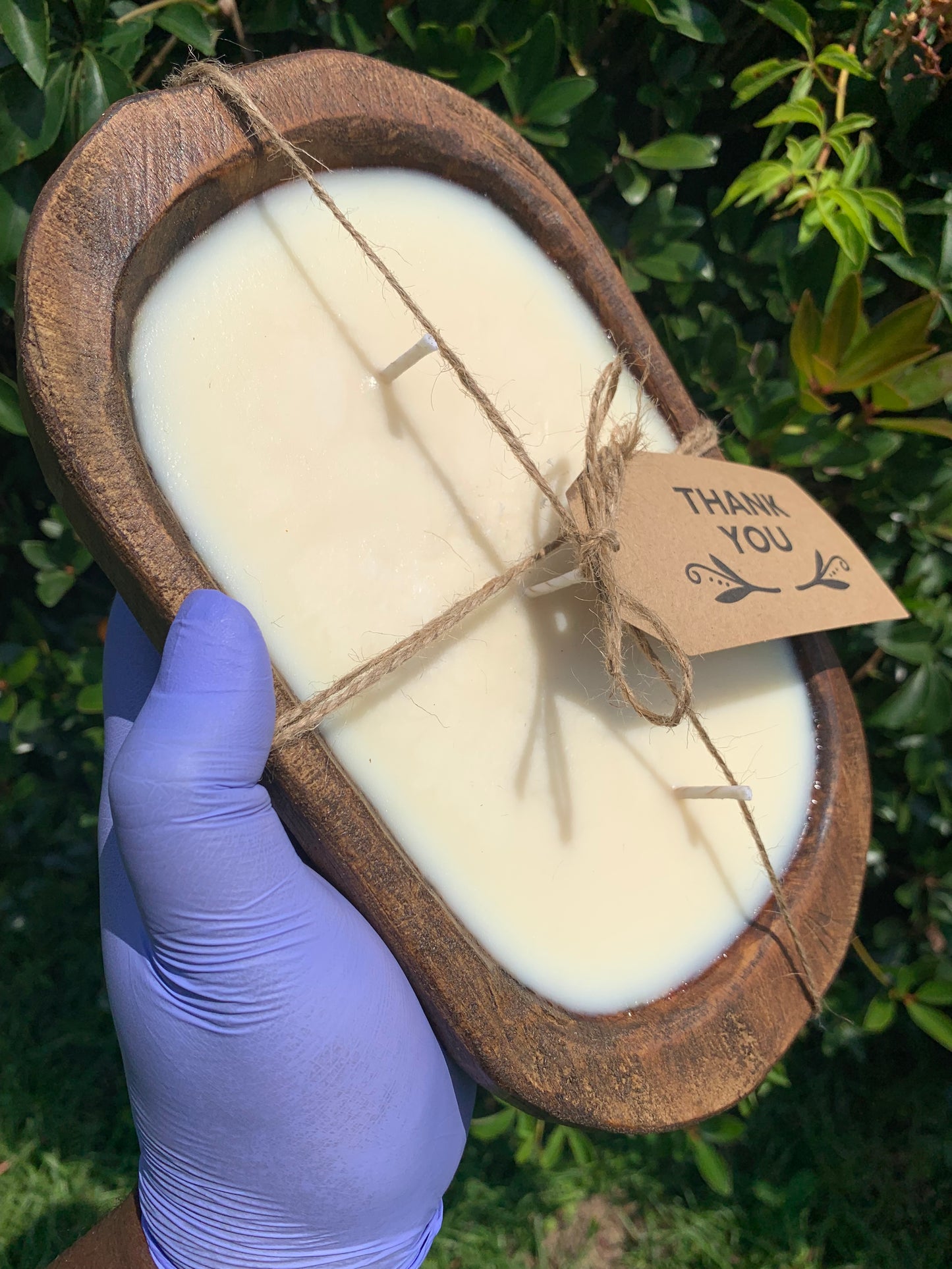 Dough Bowl Candles
