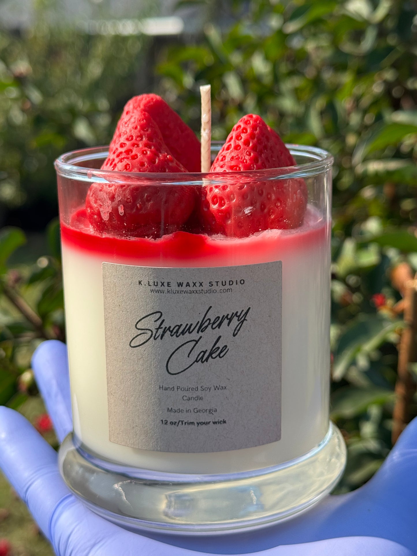 Strawberry Cake Scented Candle
