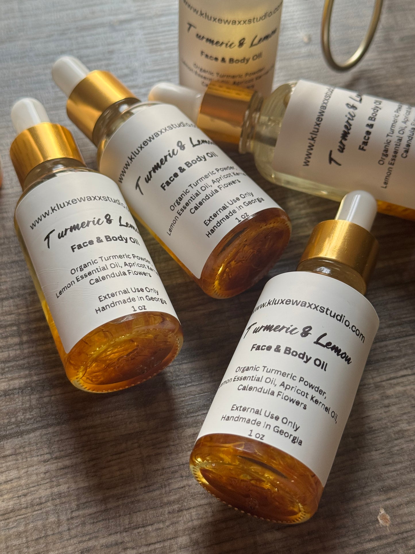 Turmeric & Lemon Facial & Body Oil