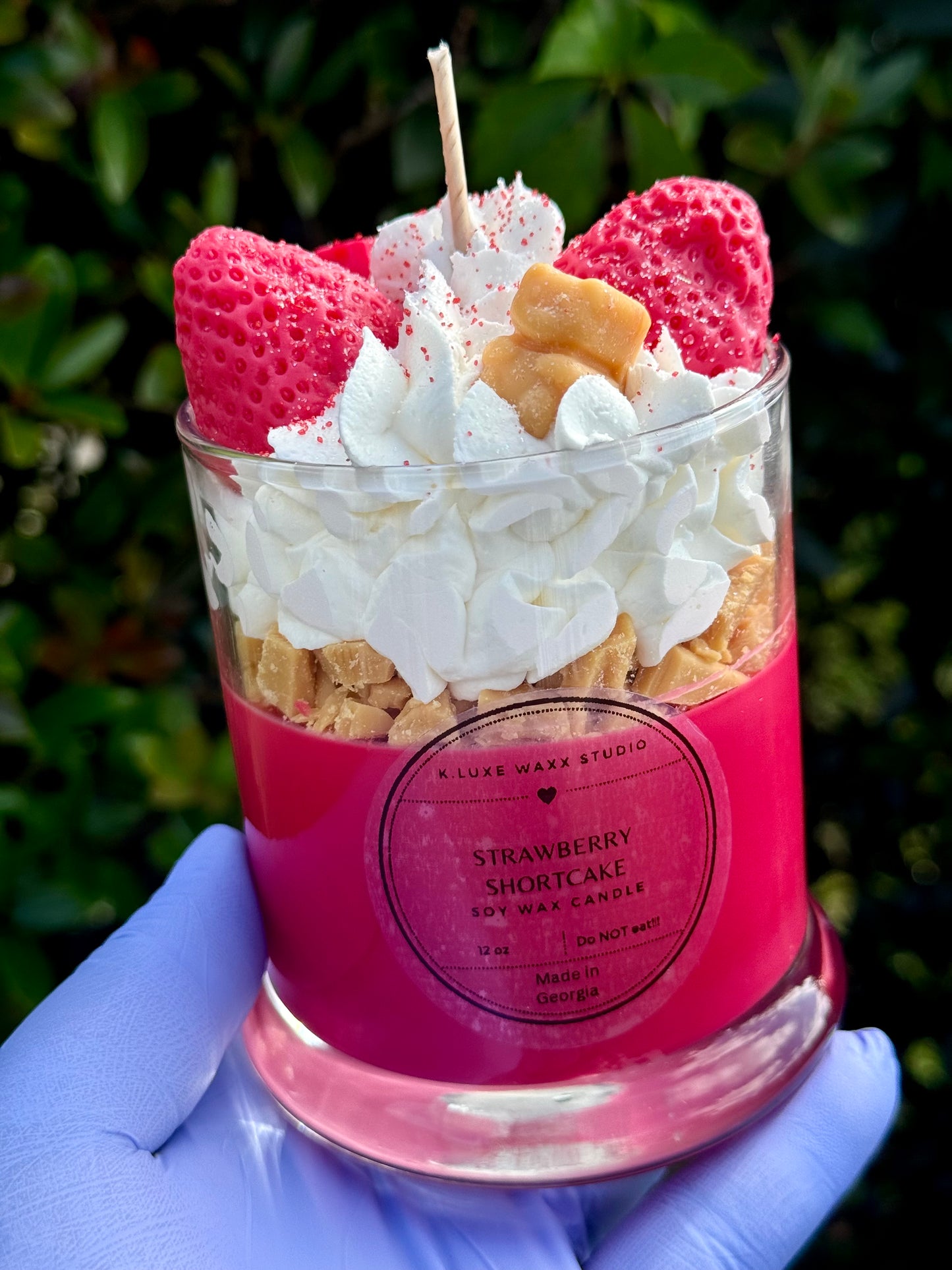 Strawberry Shortcake Scented Candle