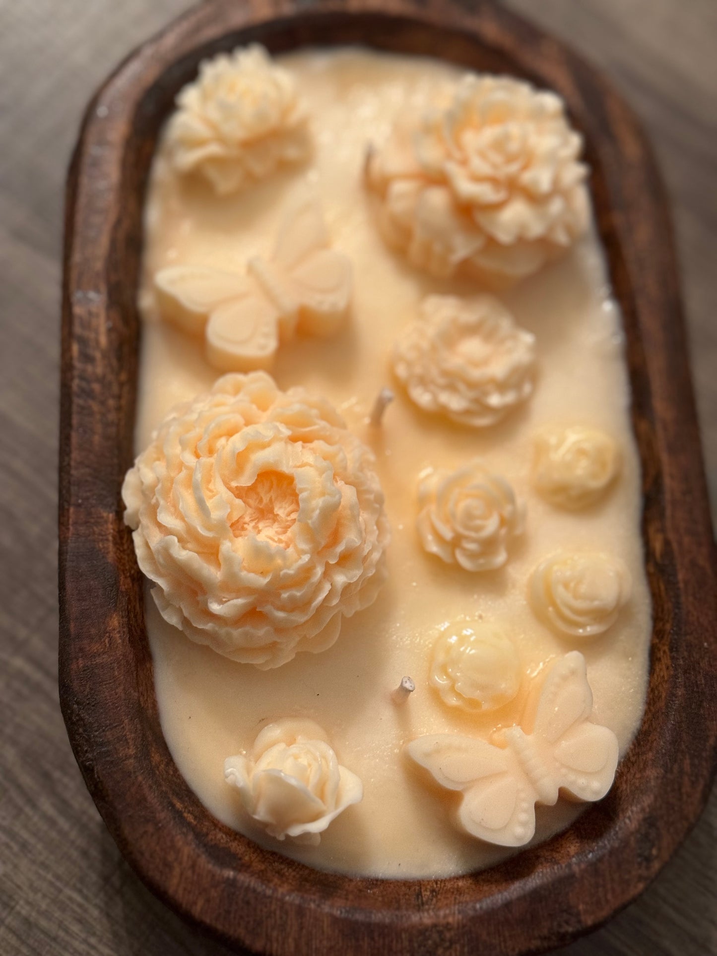 Beauty Botanical Flower Candle