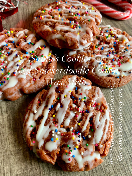 Iced Snickerdoodle Cookie Wax Melts