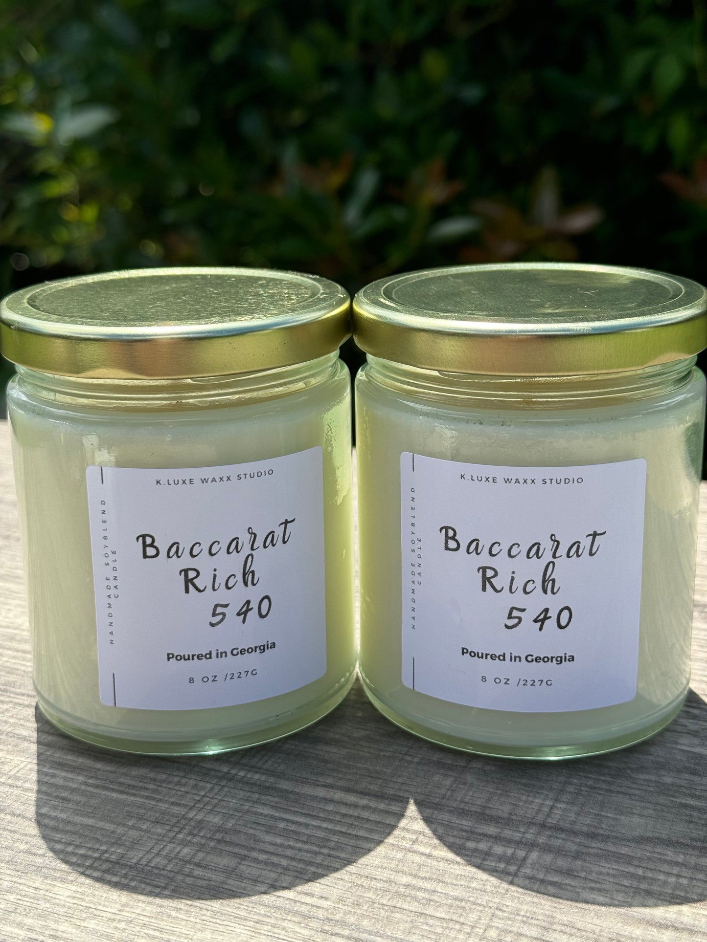 Baccarat Rich 540 Jar Candle-8 oz