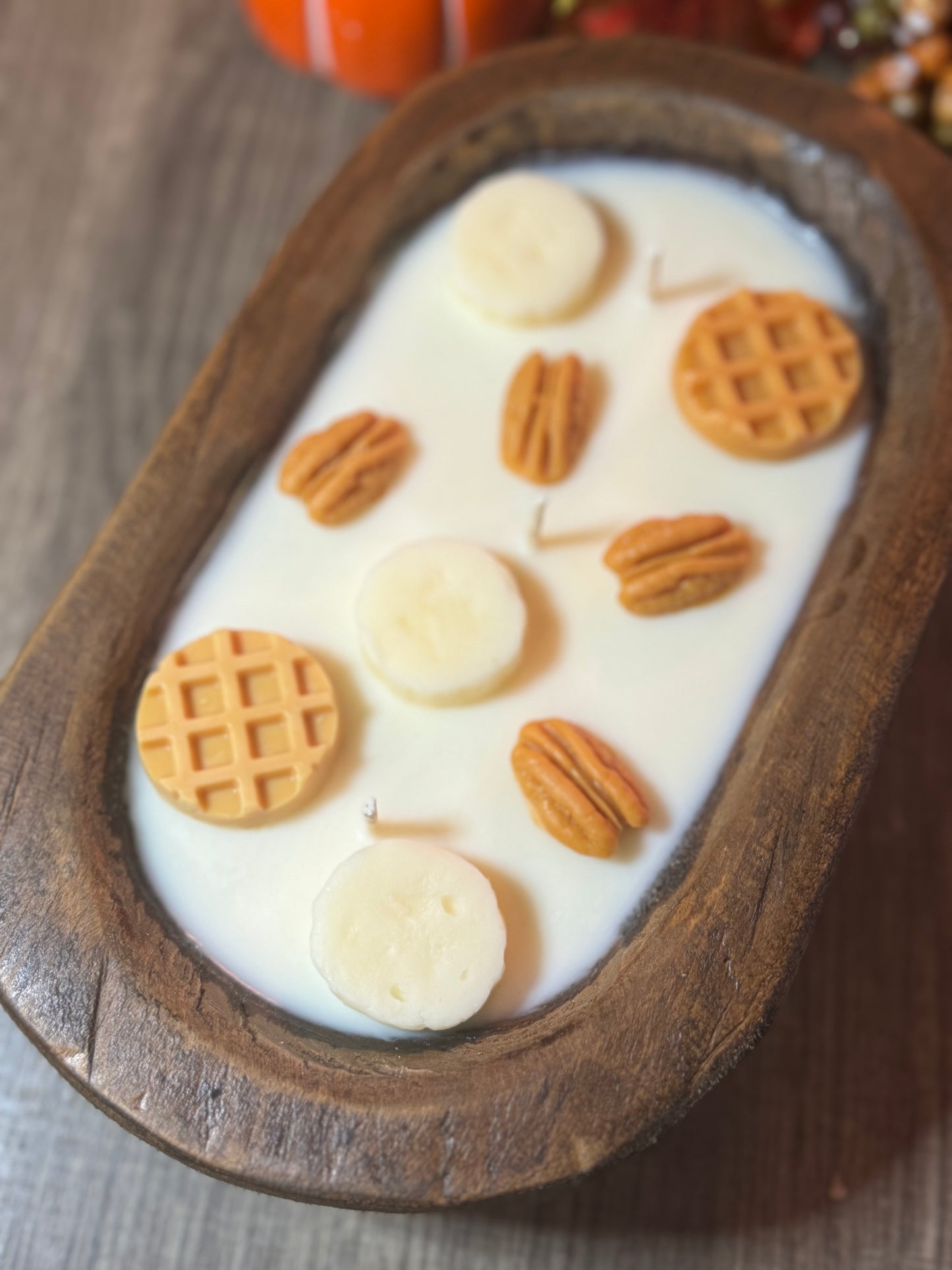 Banana Nut Bread Dough Bowl Candle