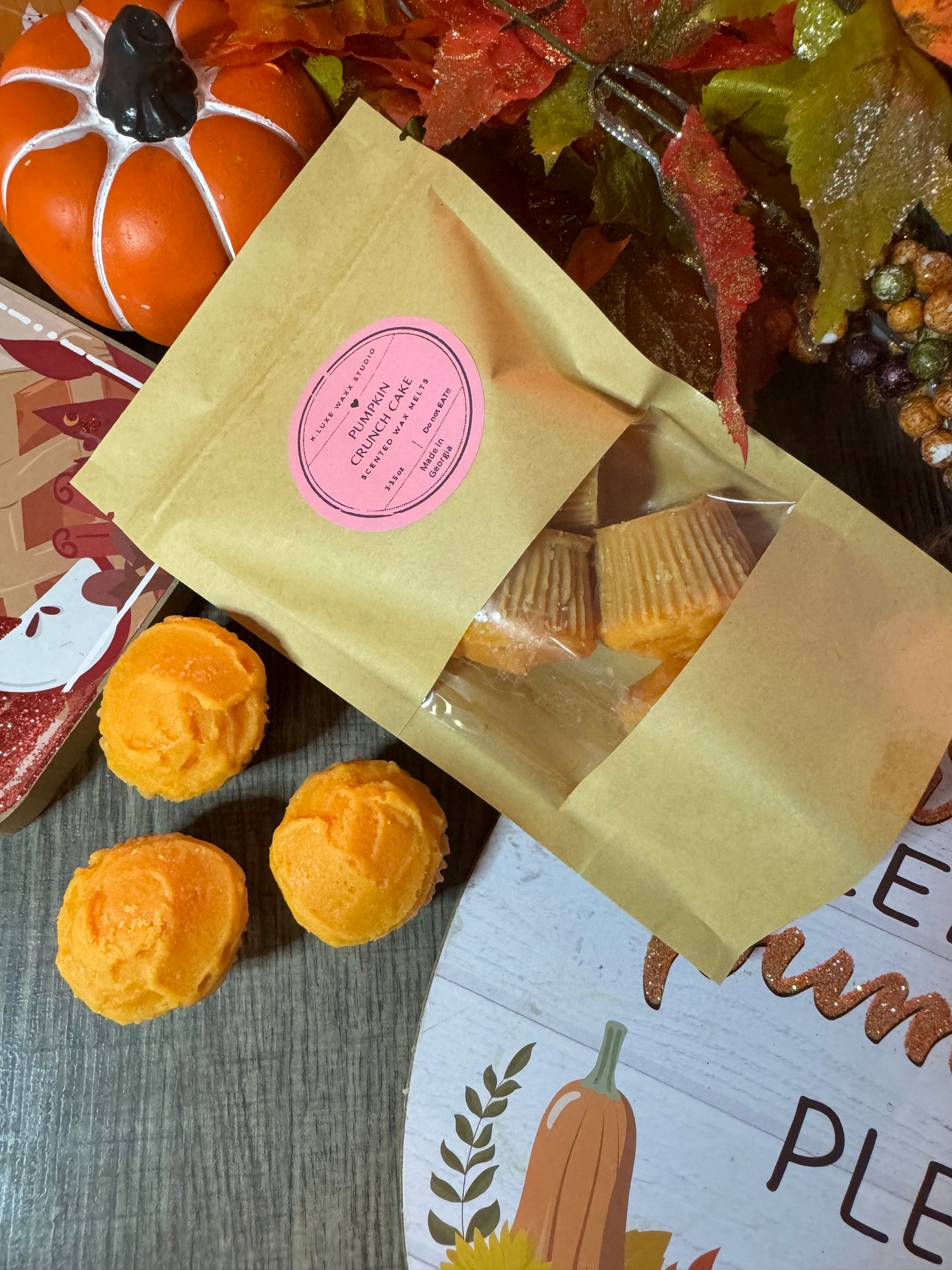 Pumpkin Crunch Cake/Cupcakes Wax Melts