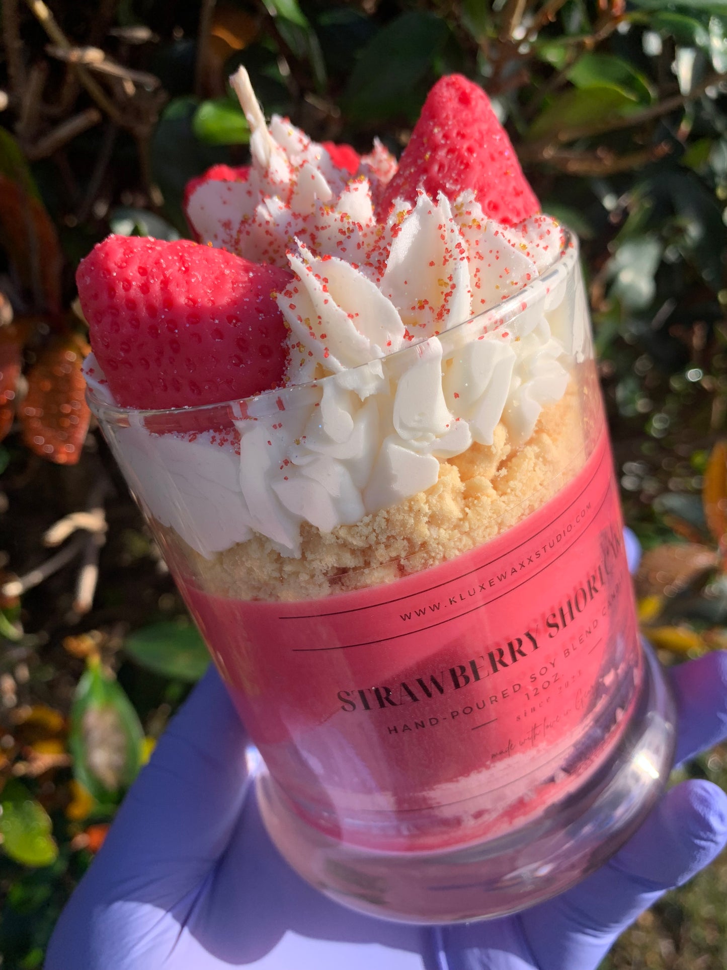 Strawberry Shortcake Scented Candle