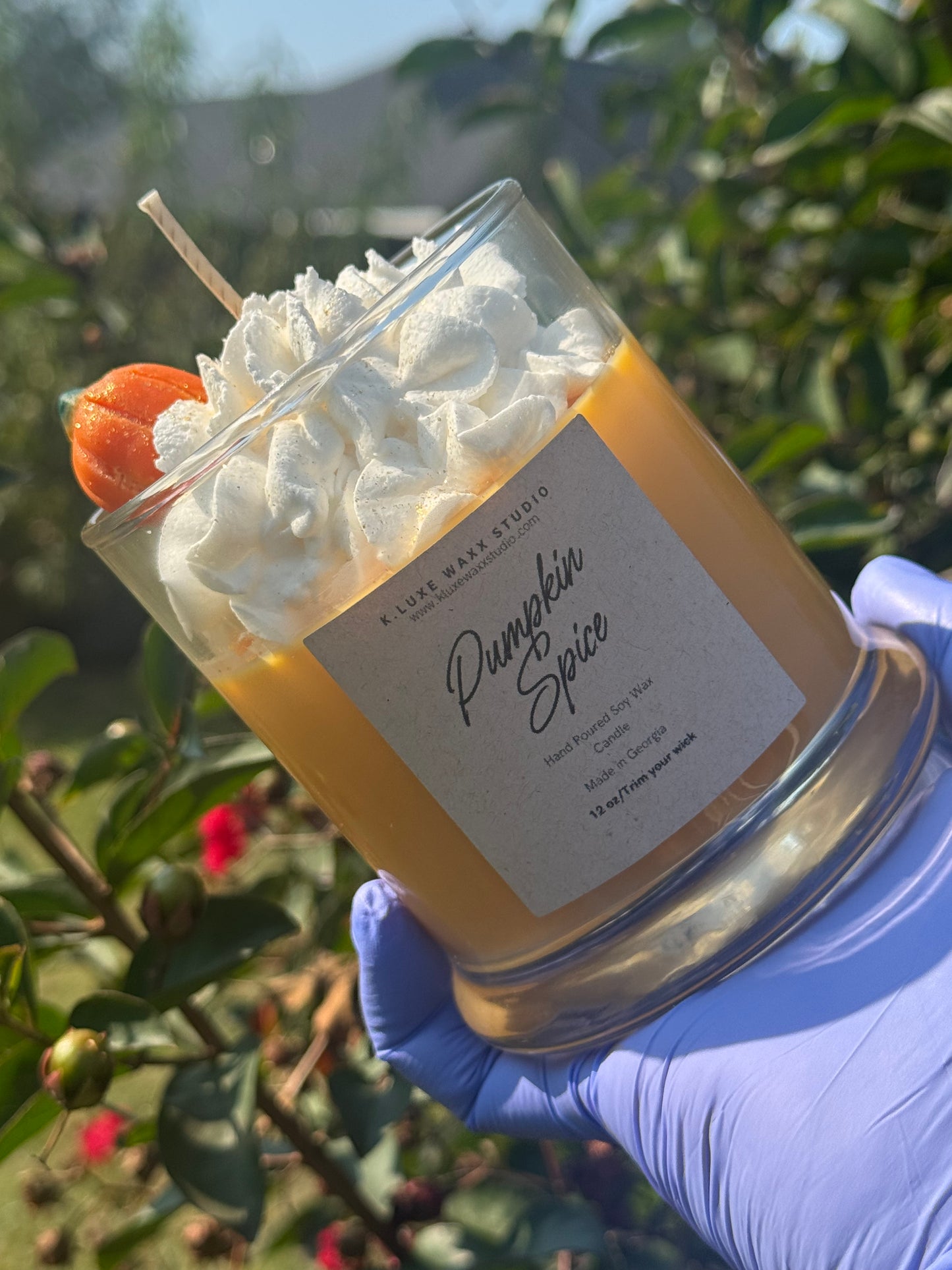 Pumpkin Spice Scented Candle