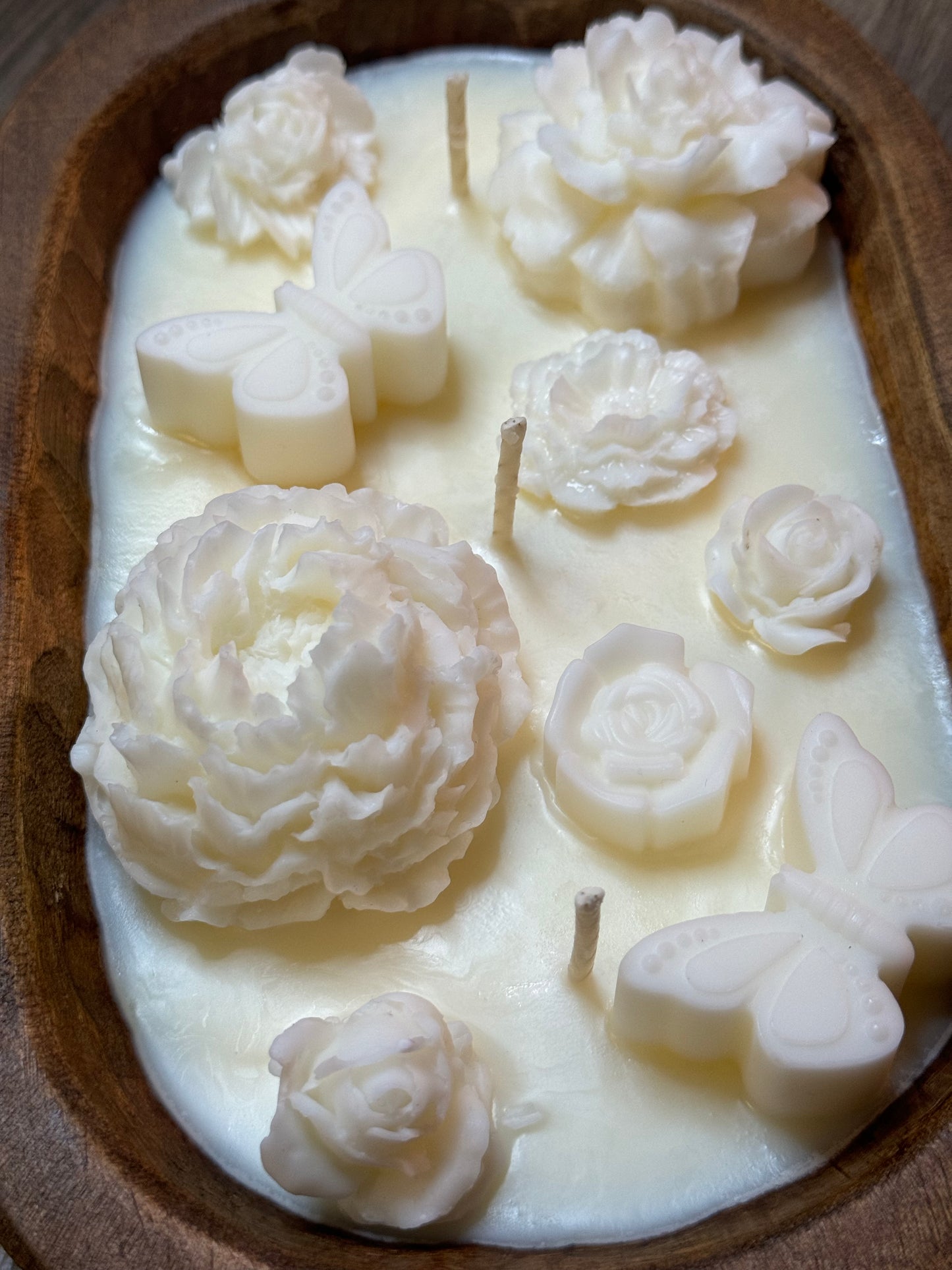 Beauty Botanical Flower Candle