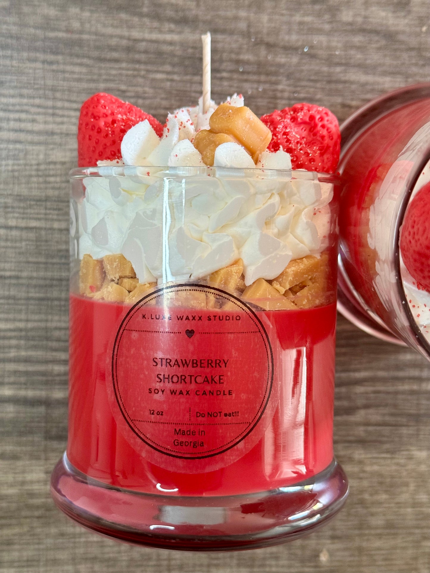 Strawberry Shortcake Scented Candle