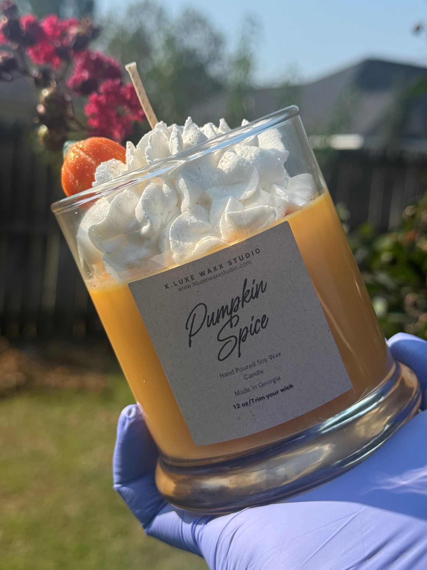 Pumpkin Spice Scented Candle
