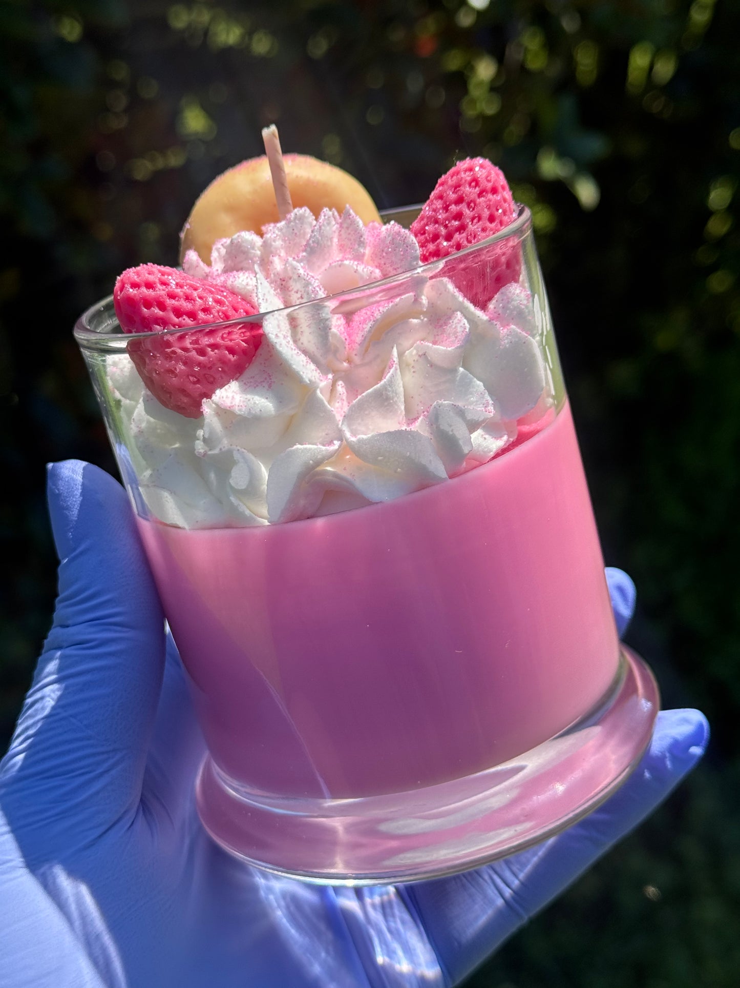 Pink Sugary Donut Scented Candle