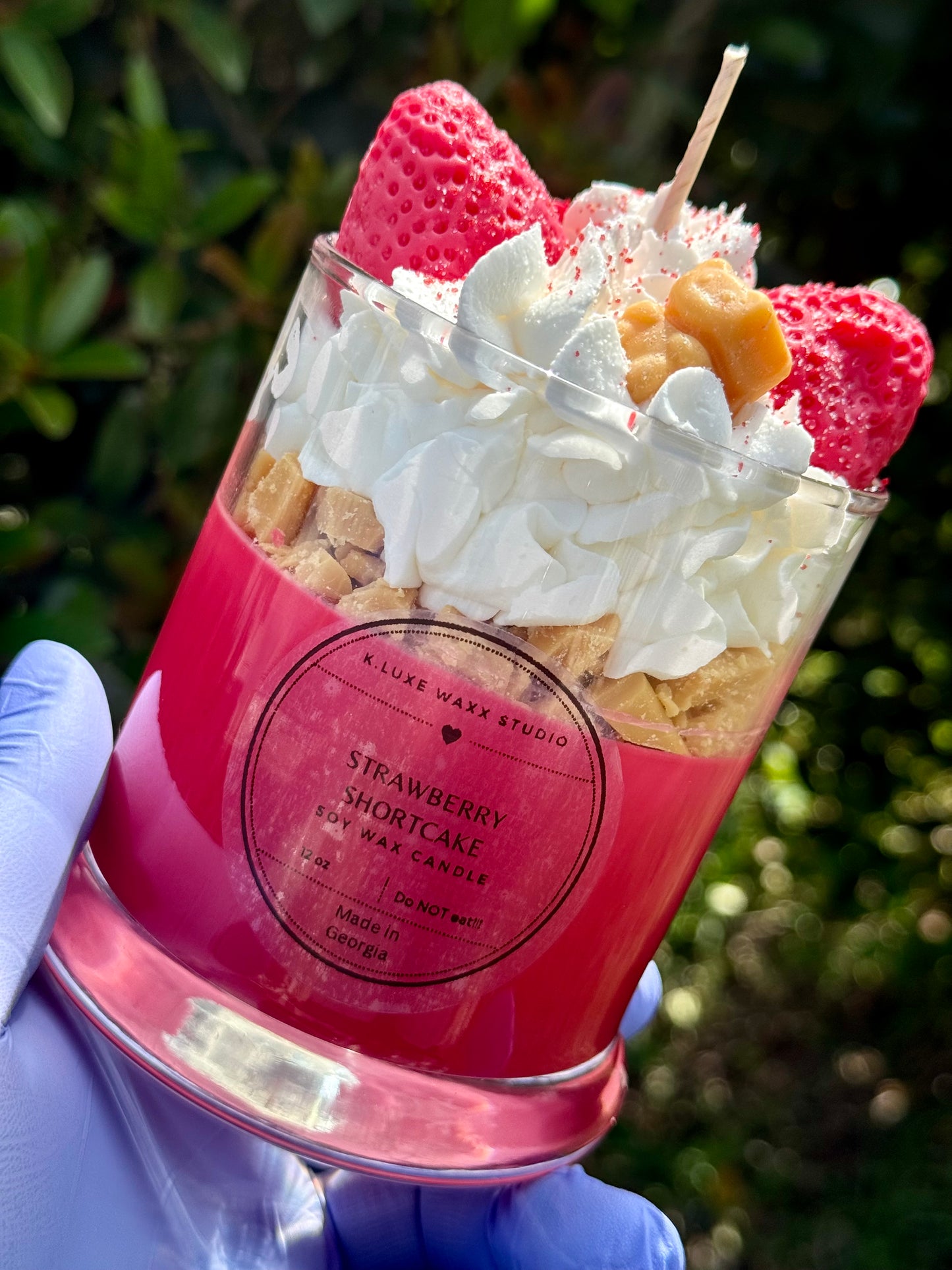 Strawberry Shortcake Scented Candle