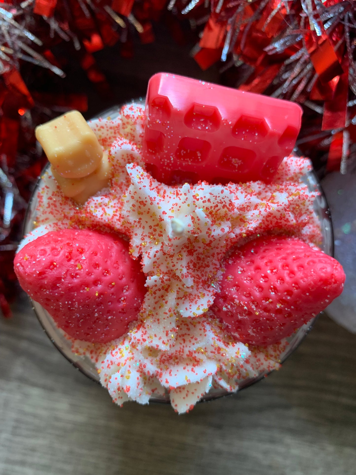 Strawberry Shortcake Scented Candle