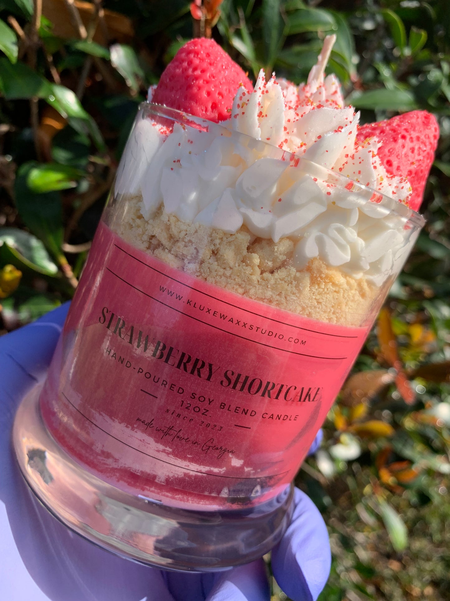 Strawberry Shortcake Scented Candle