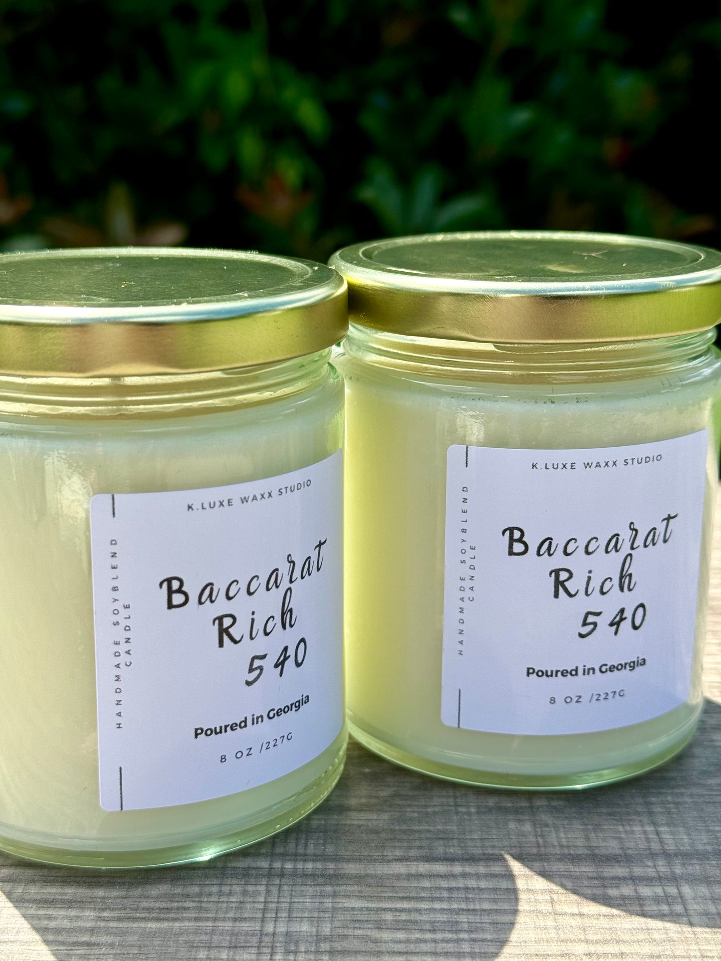 Baccarat Rich 540 Jar Candle-8 oz