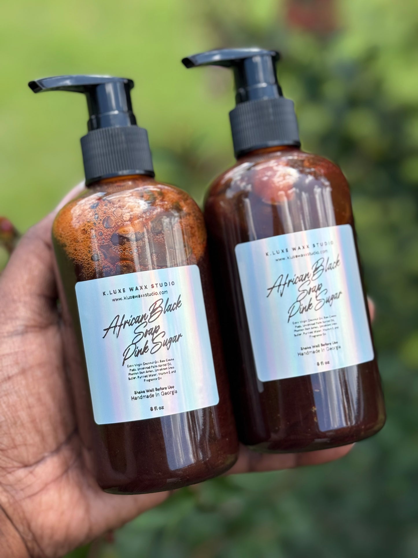 Liquid African Black Soap
