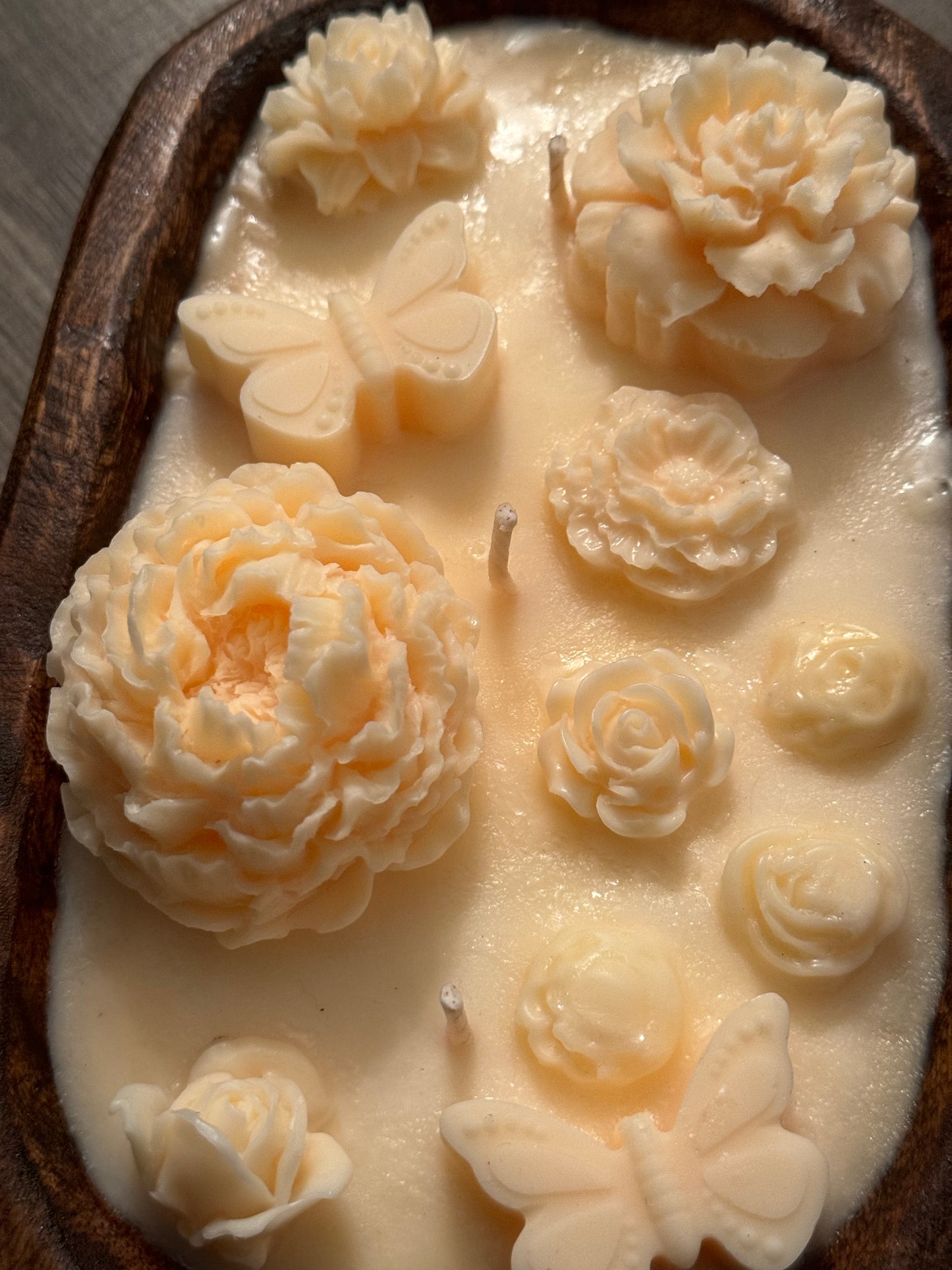 Beauty Botanical Flower Candle
