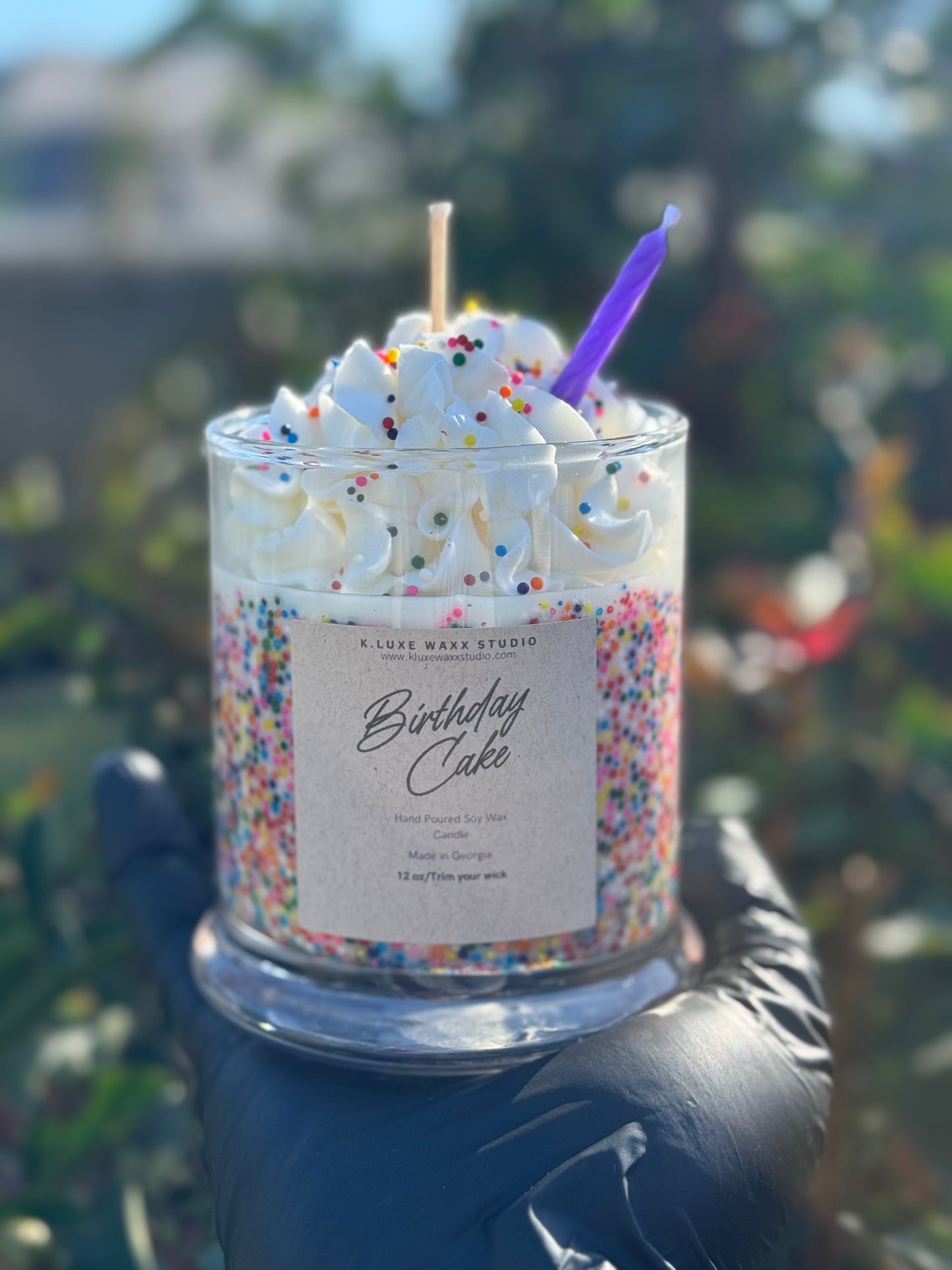 Birthday Cake Scented Candle