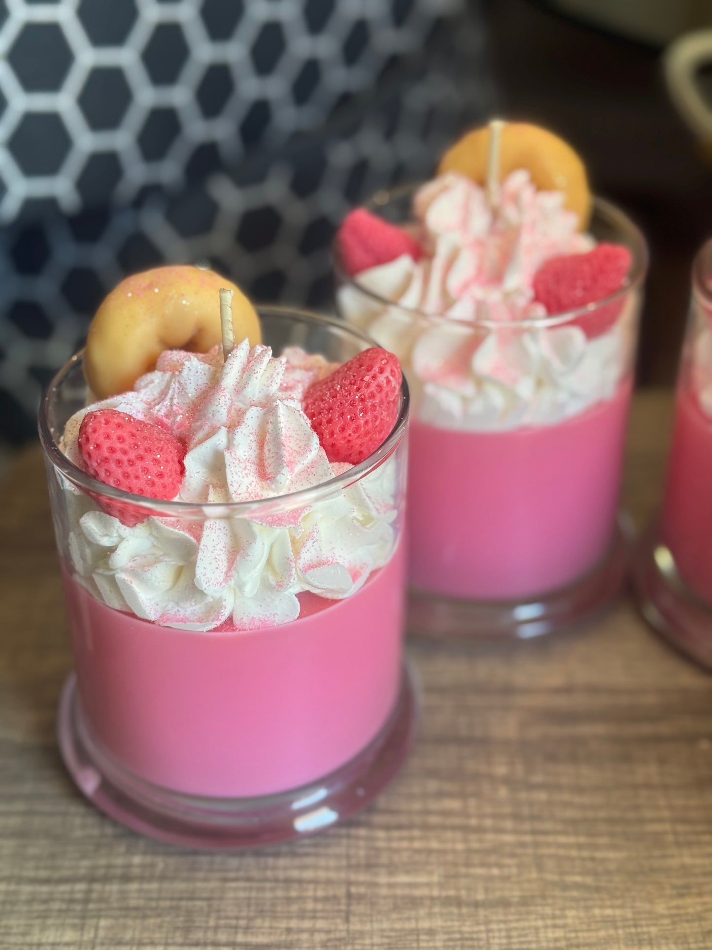 Pink Sugary Donut Scented Candle