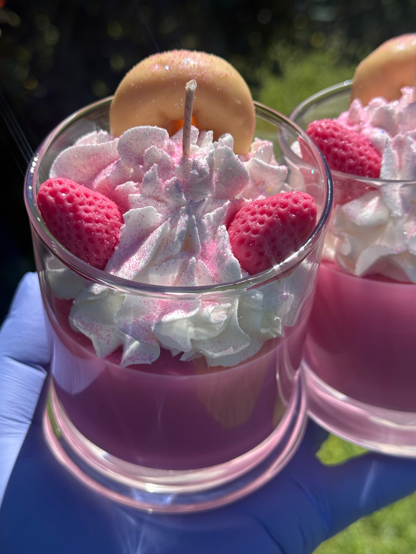 Pink Sugary Donut Scented Candle