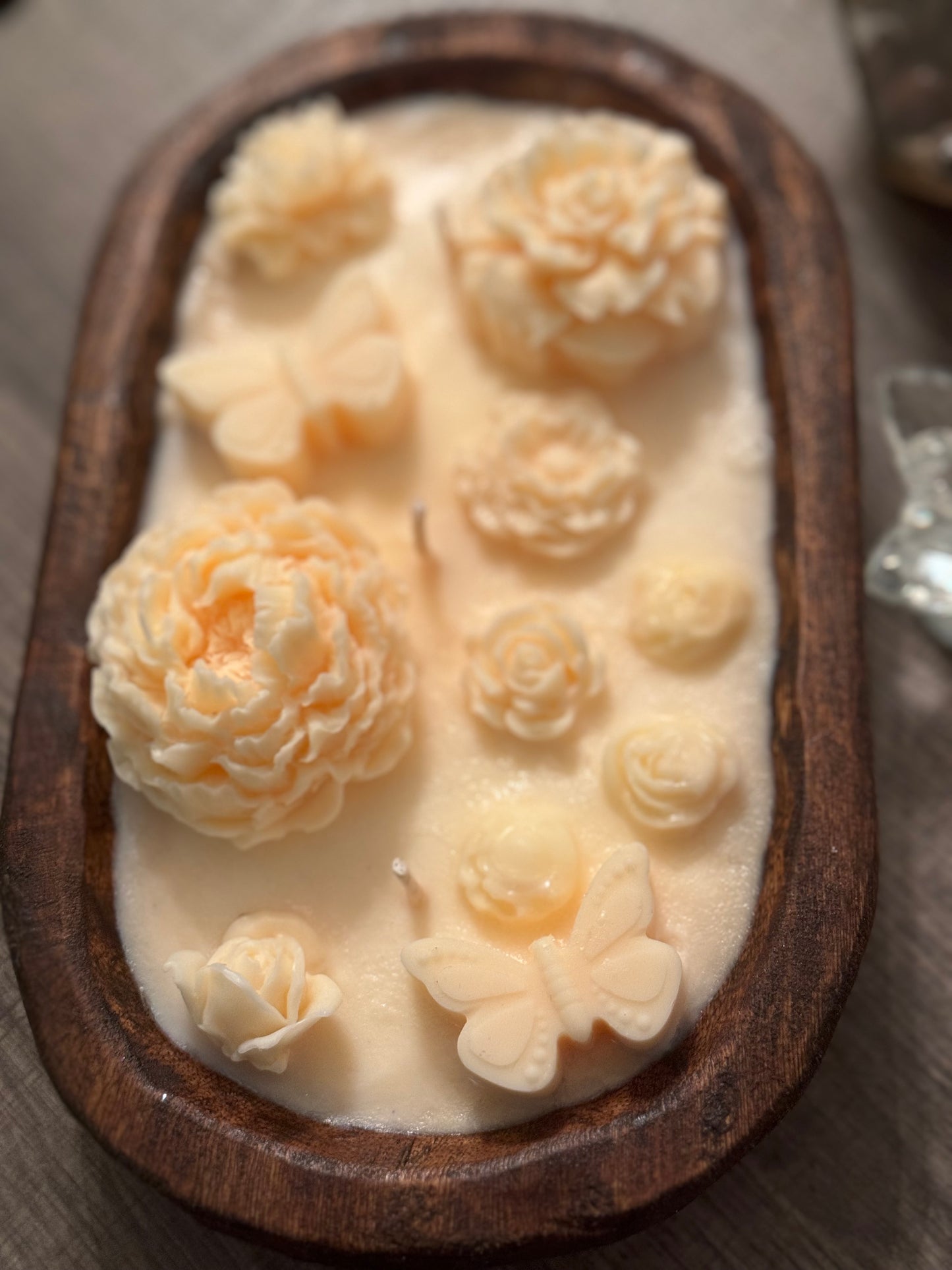 Beauty Botanical Flower Candle