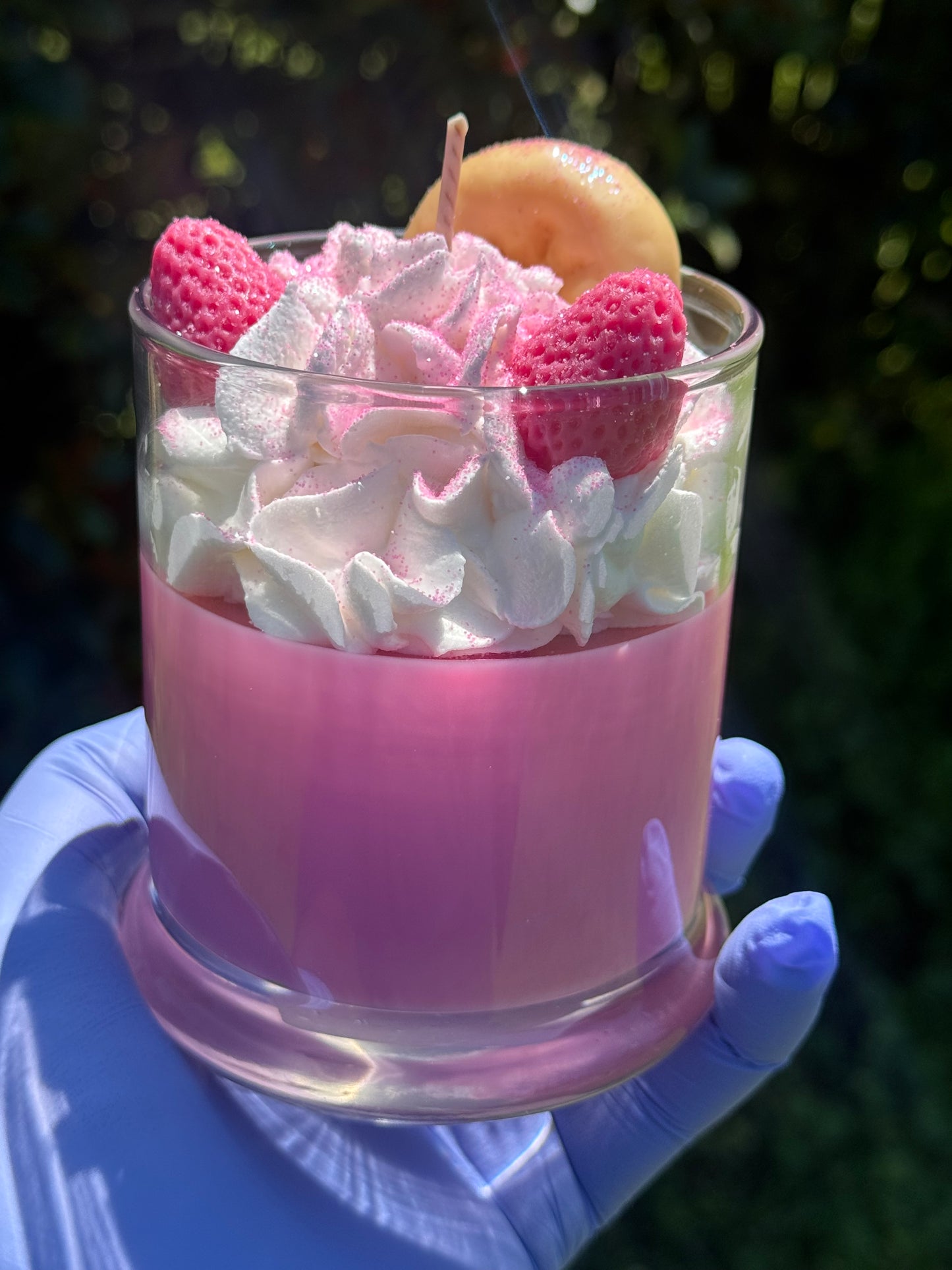 Pink Sugary Donut Scented Candle