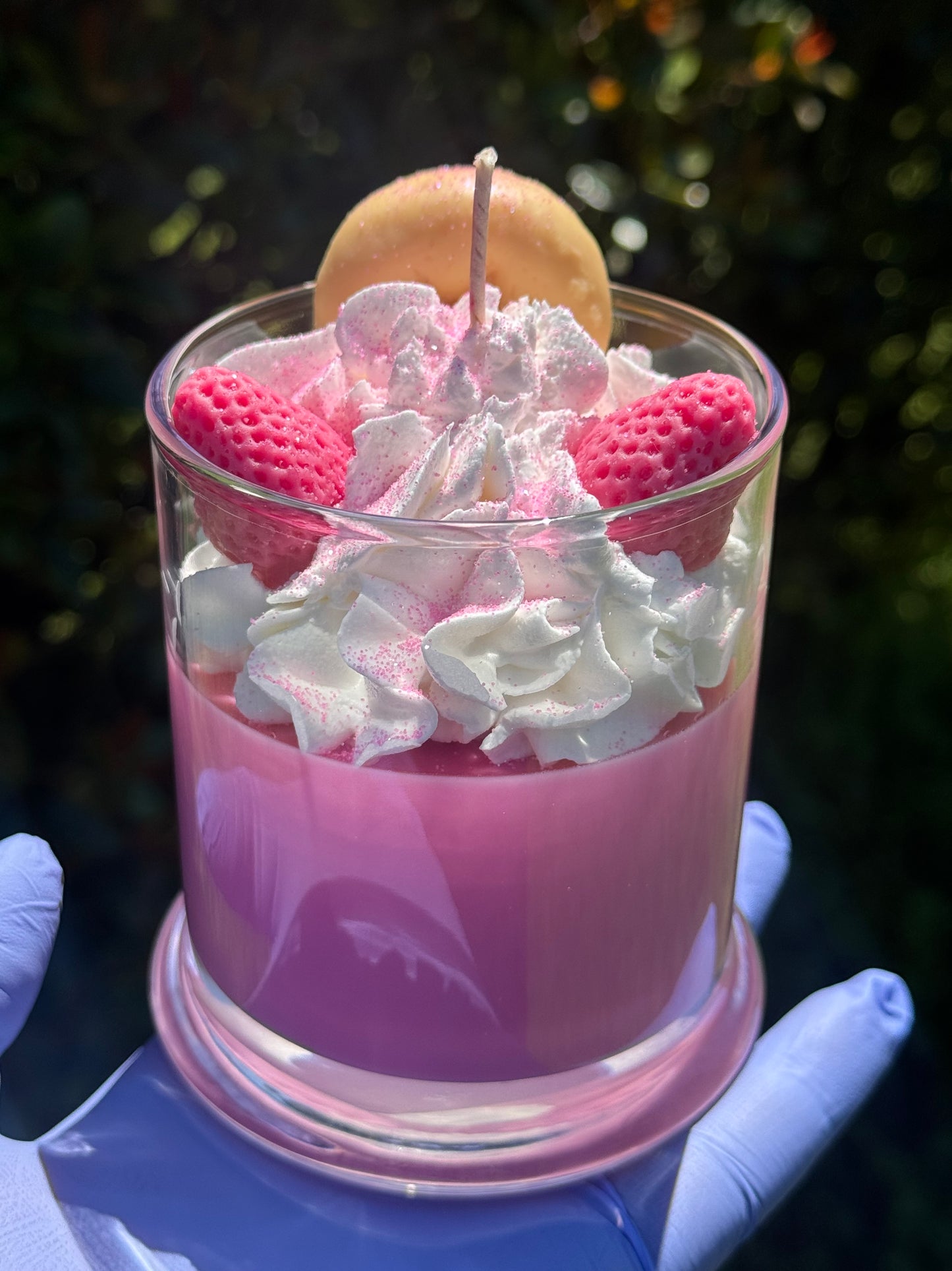Pink Sugary Donut Scented Candle