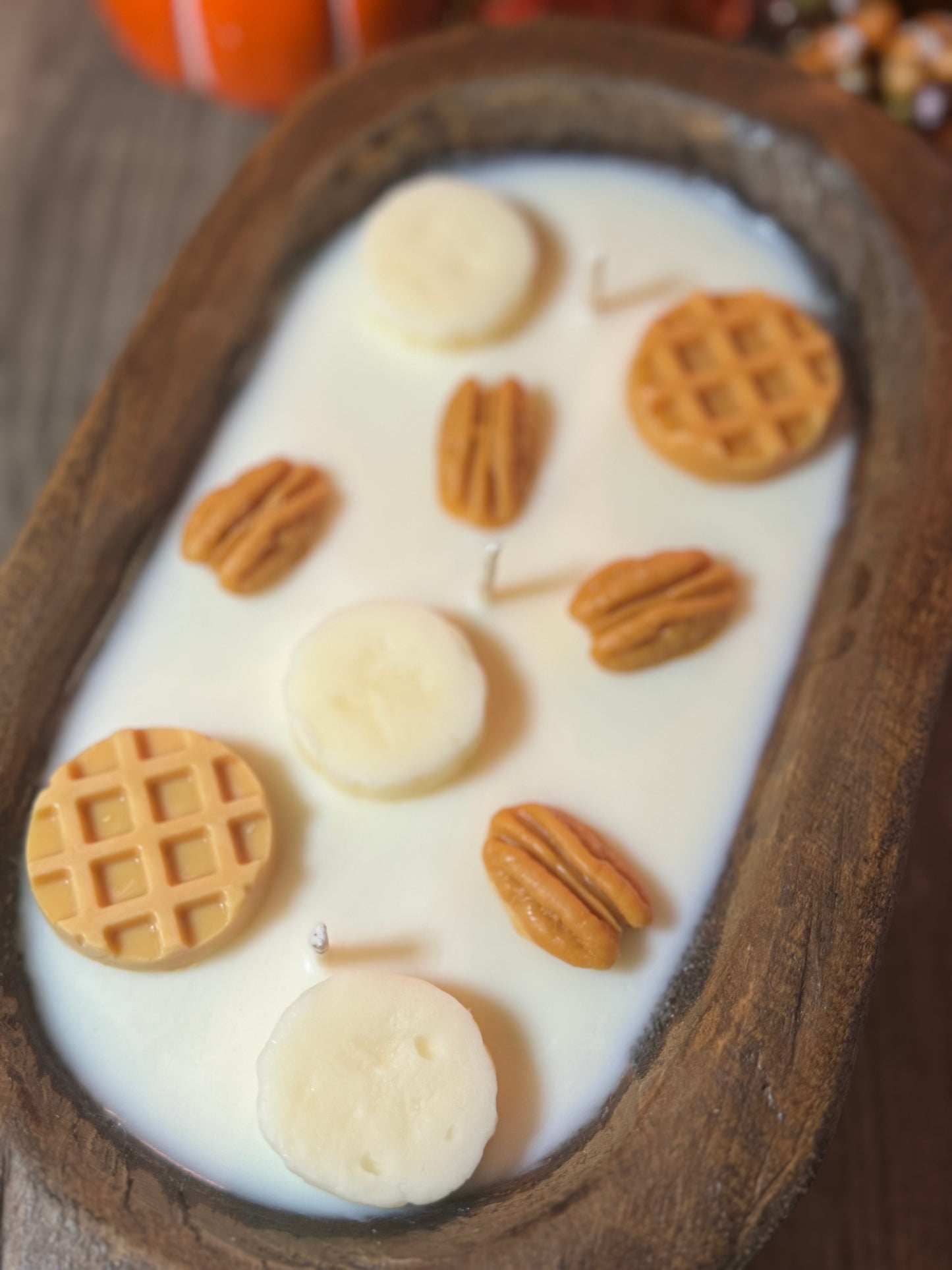 Banana Nut Bread Dough Bowl Candle