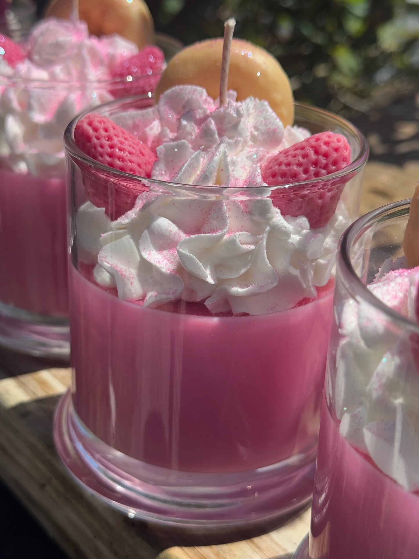 Pink Sugary Donut Scented Candle